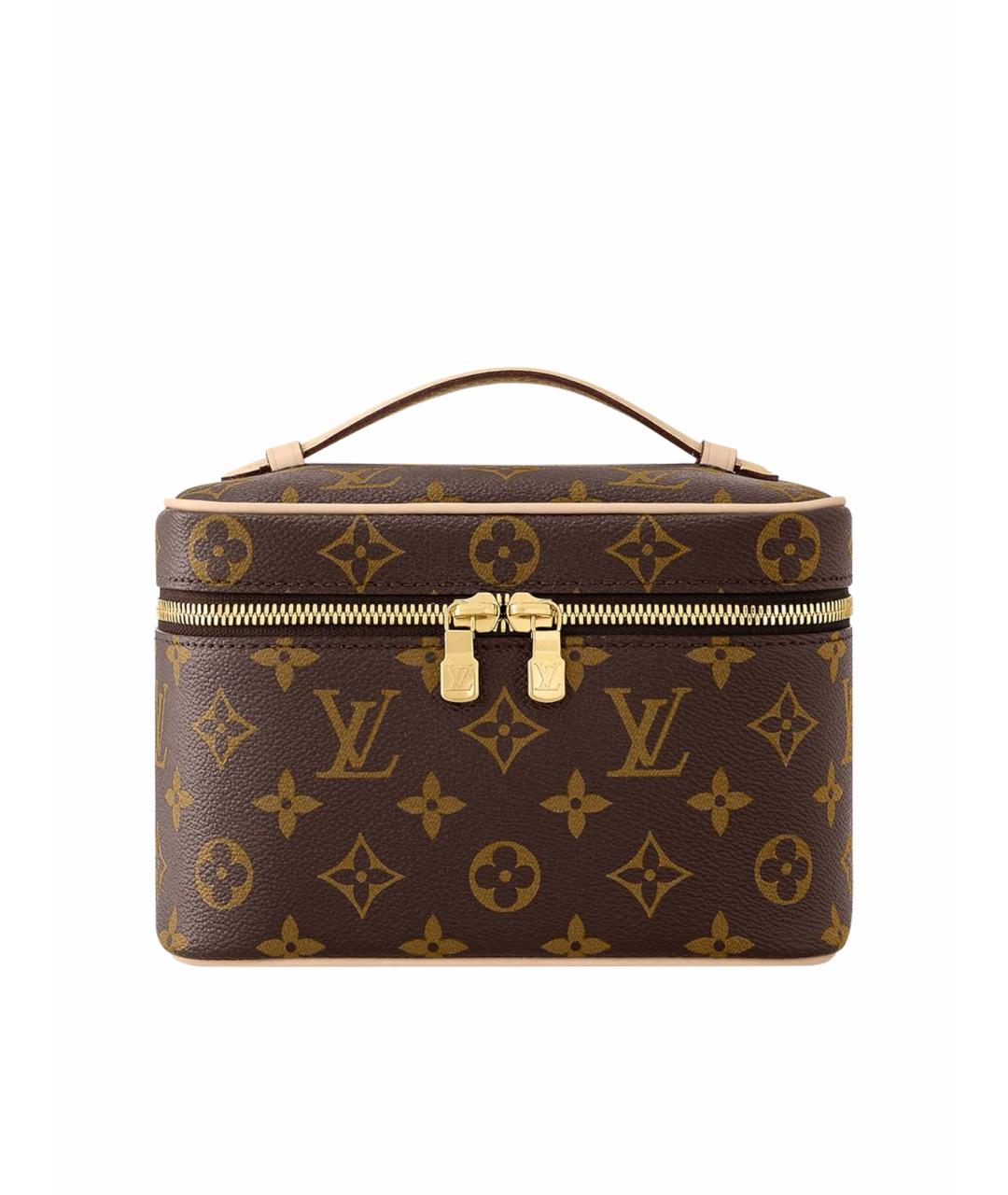 LOUIS VUITTON Кожаная сумка с короткими ручками, фото 9