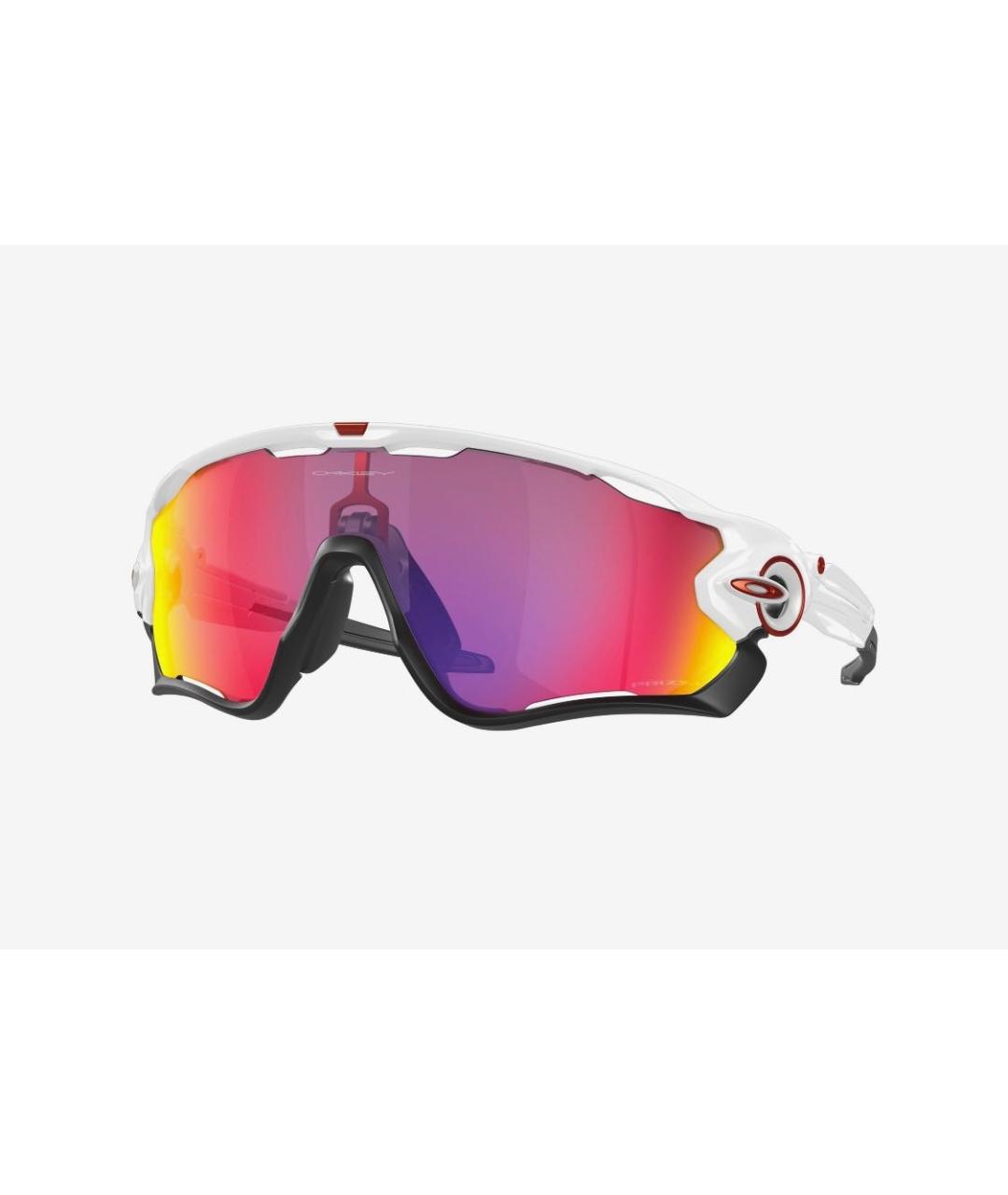 OAKLEY Белые пластиковые солнцезащитные очки, фото 2