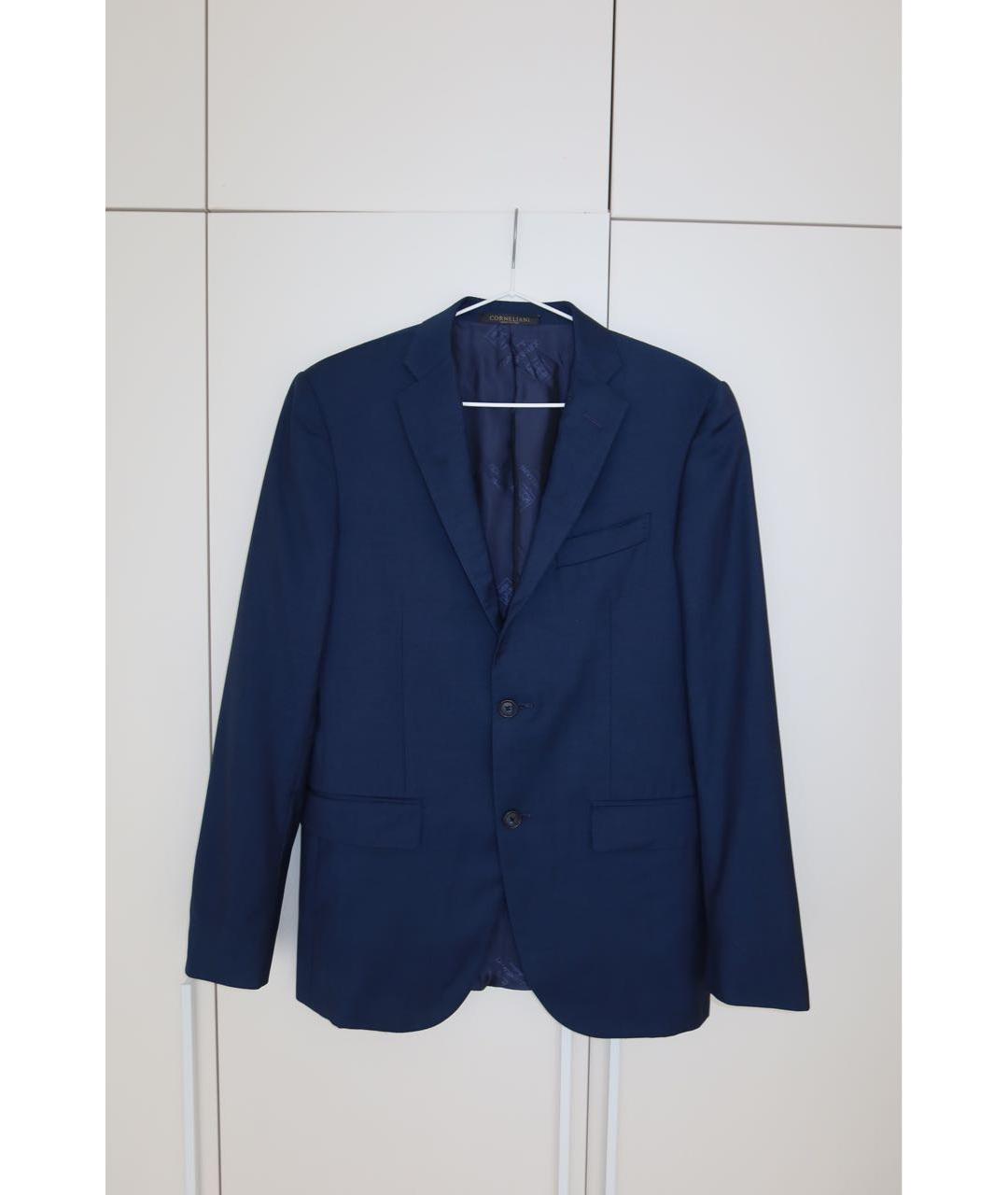 CORNELIANI Темно-синий классический костюм, фото 8