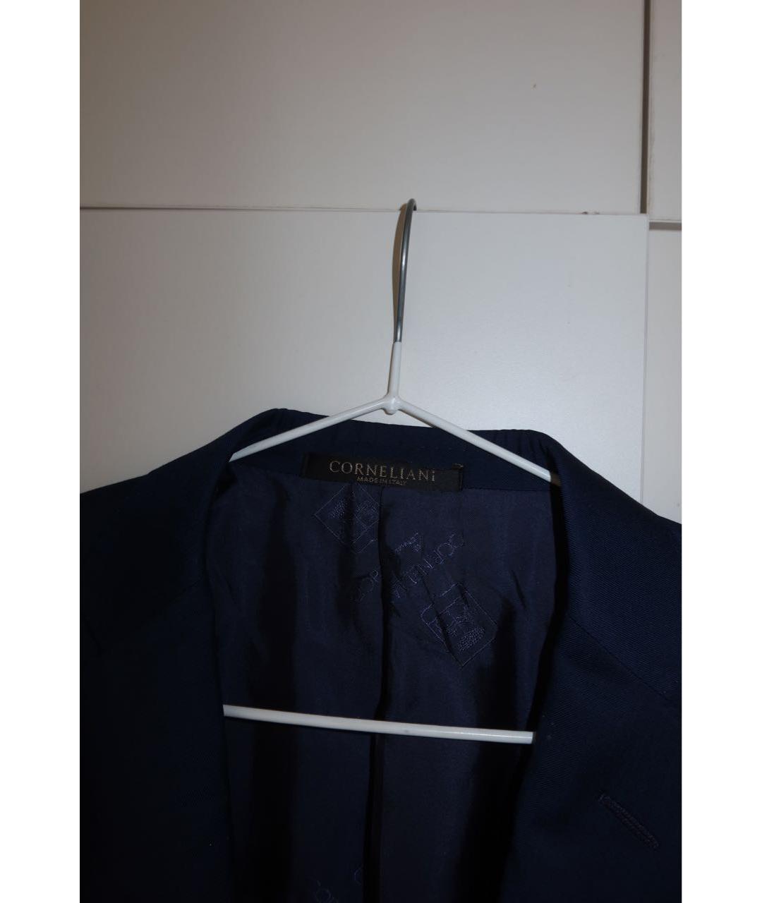 CORNELIANI Темно-синий классический костюм, фото 2