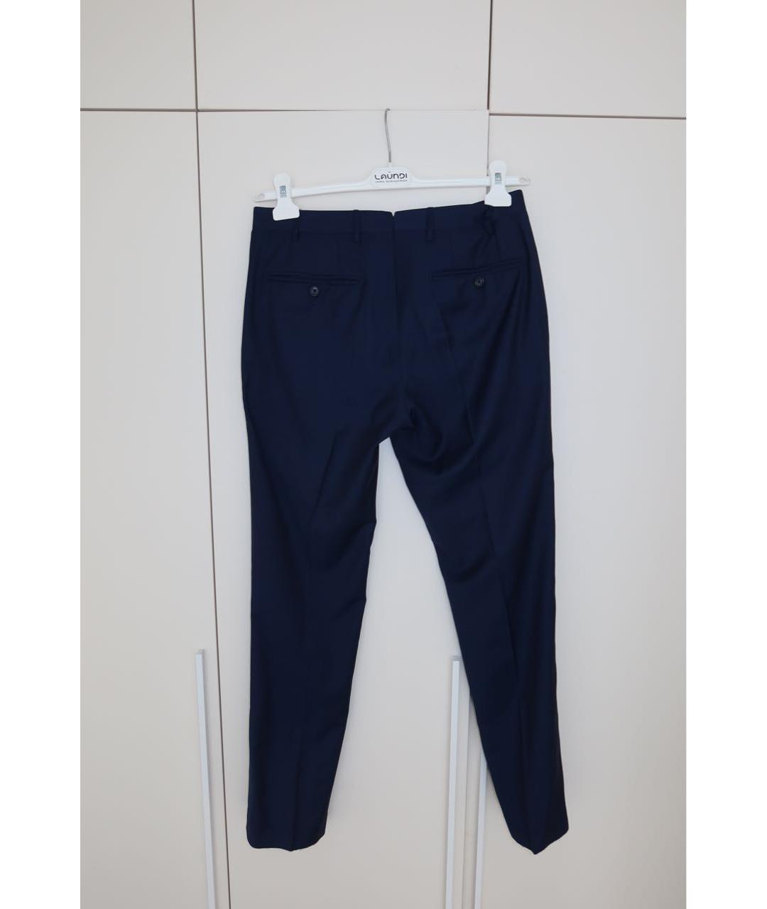 CORNELIANI Темно-синий классический костюм, фото 4