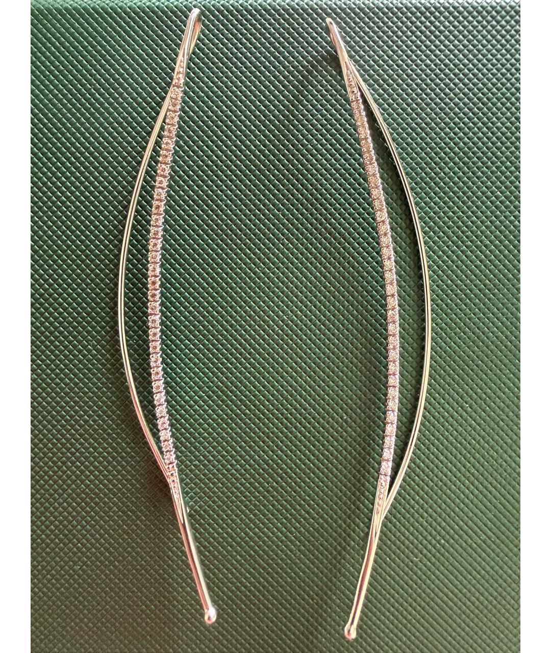 H.STERN Белые серьги из белого золота, фото 7