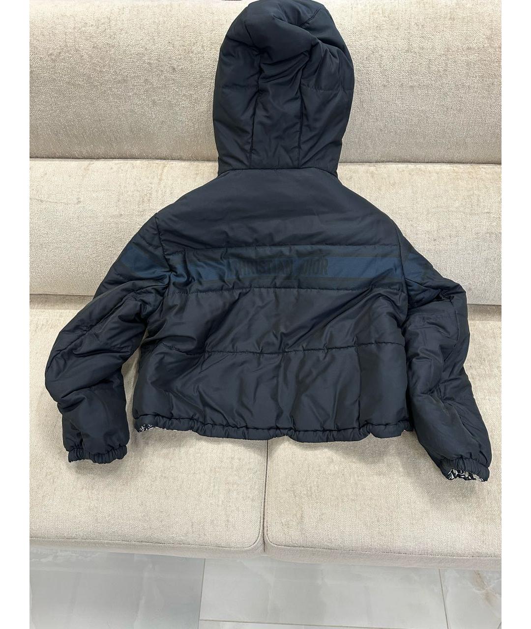 CHRISTIAN DIOR Темно-синий пуховик, фото 4