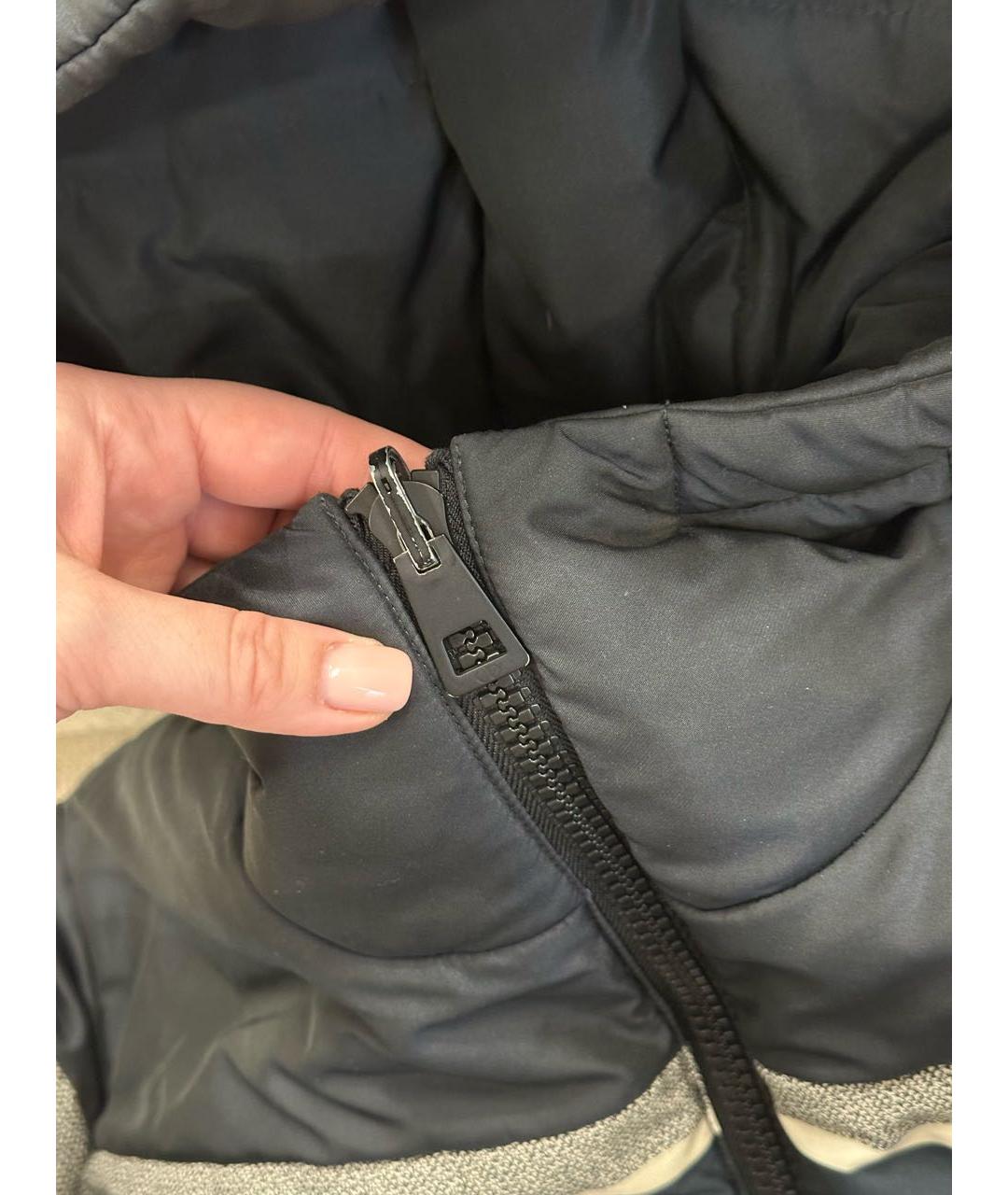 CHRISTIAN DIOR Темно-синий пуховик, фото 8