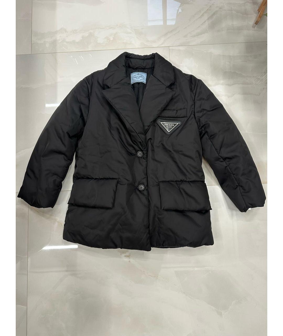 PRADA Черный пуховик, фото 8