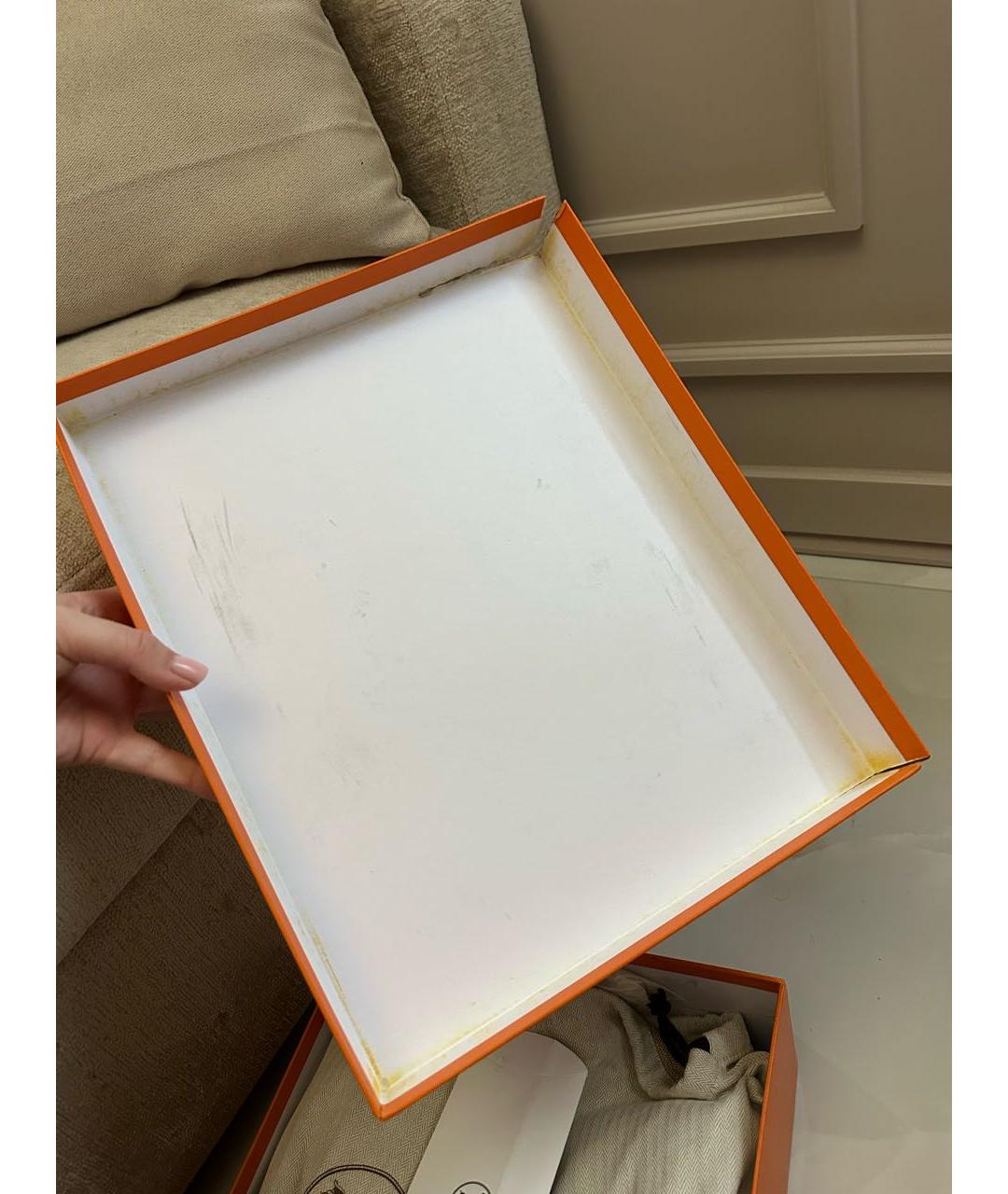 HERMES Черные ботинки, фото 8