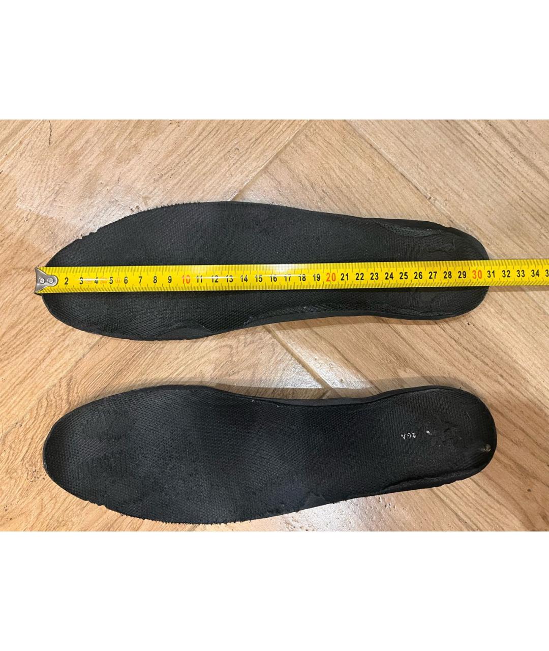 BALENCIAGA Черные текстильные низкие кроссовки / кеды, фото 5