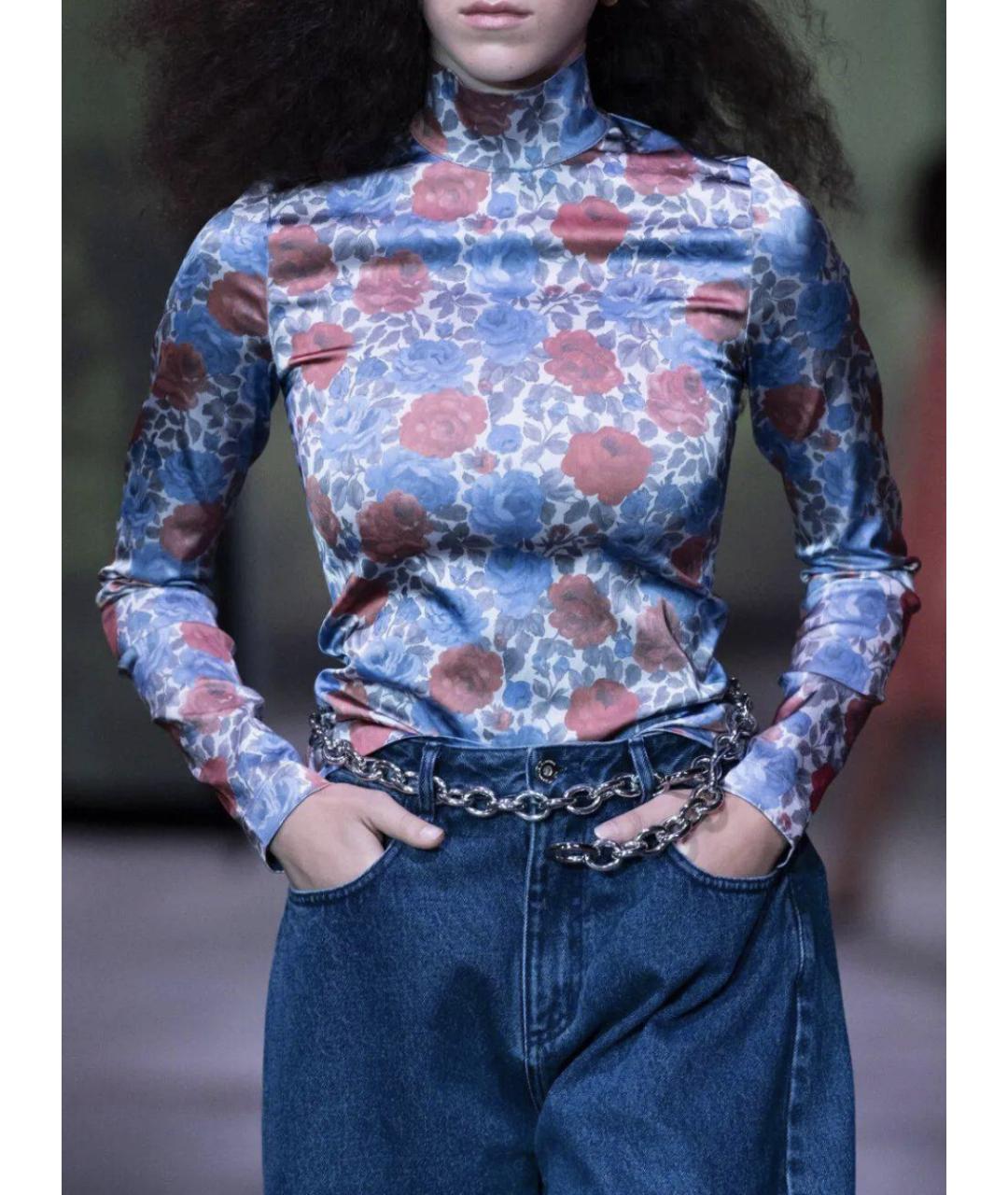 MARQUES' ALMEIDA Голубая водолазка, фото 8