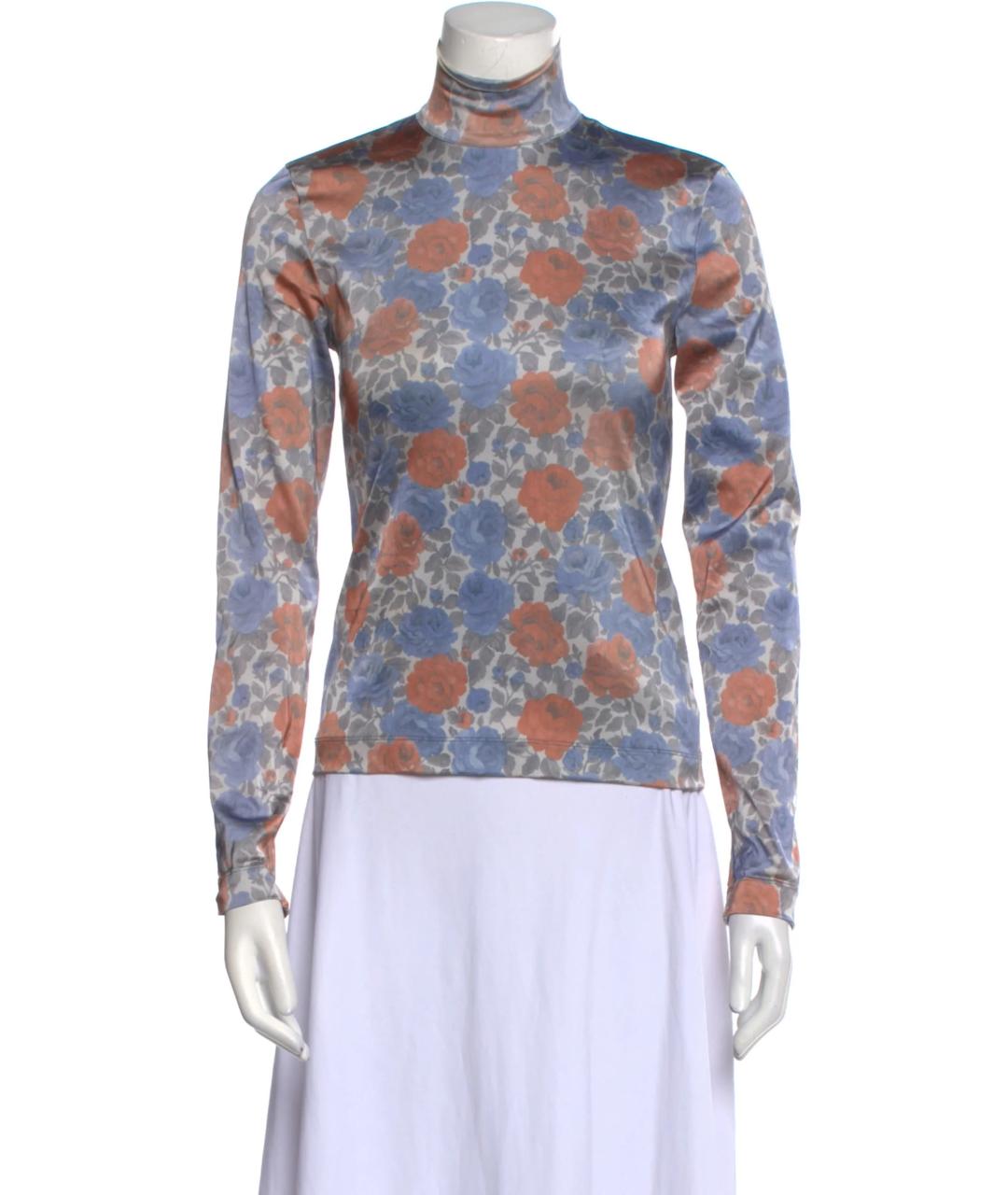 MARQUES' ALMEIDA Голубая водолазка, фото 9