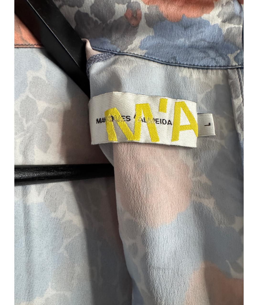 MARQUES' ALMEIDA Голубая водолазка, фото 7