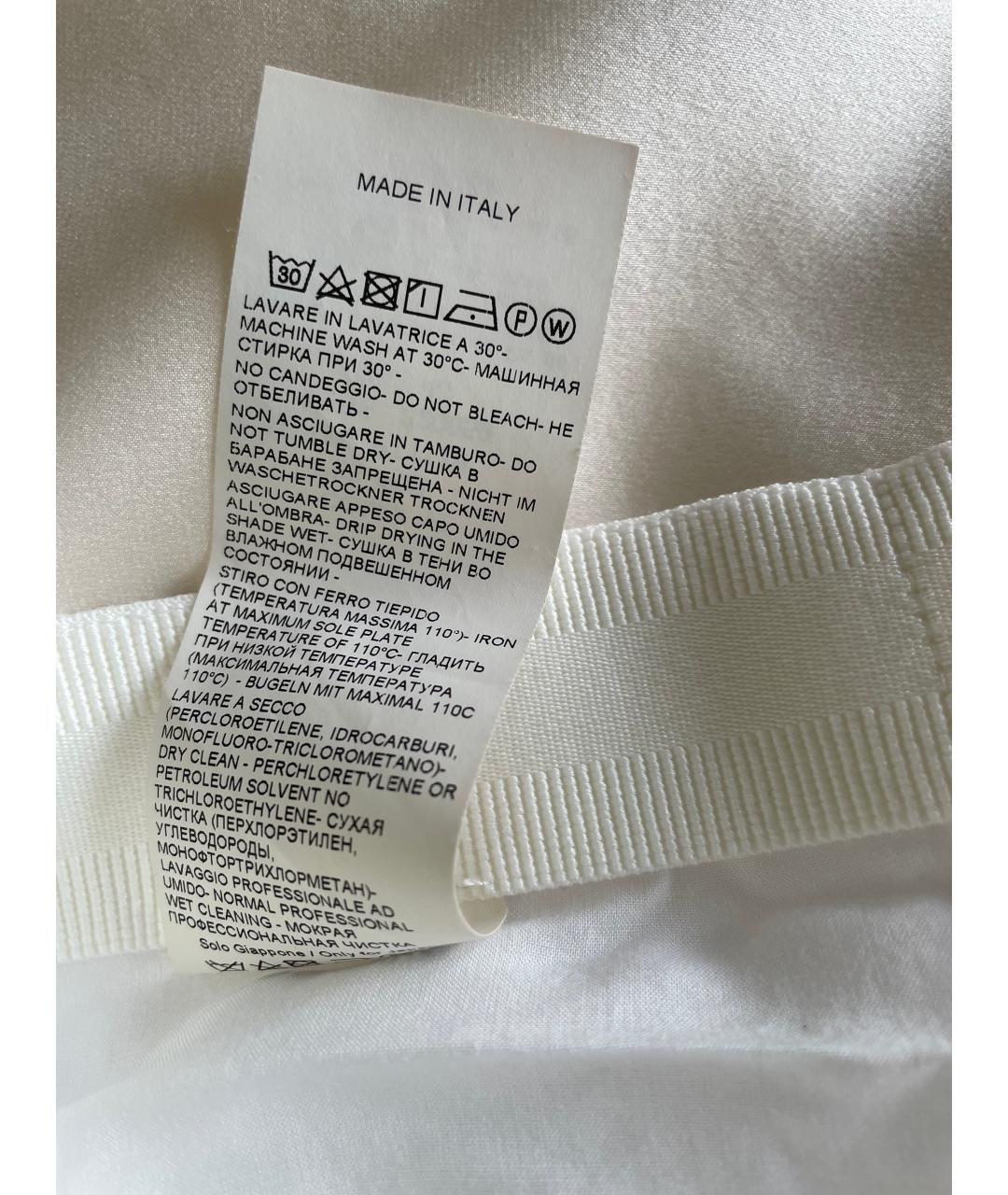 SEVENTY Белые льняные брюки широкие, фото 4