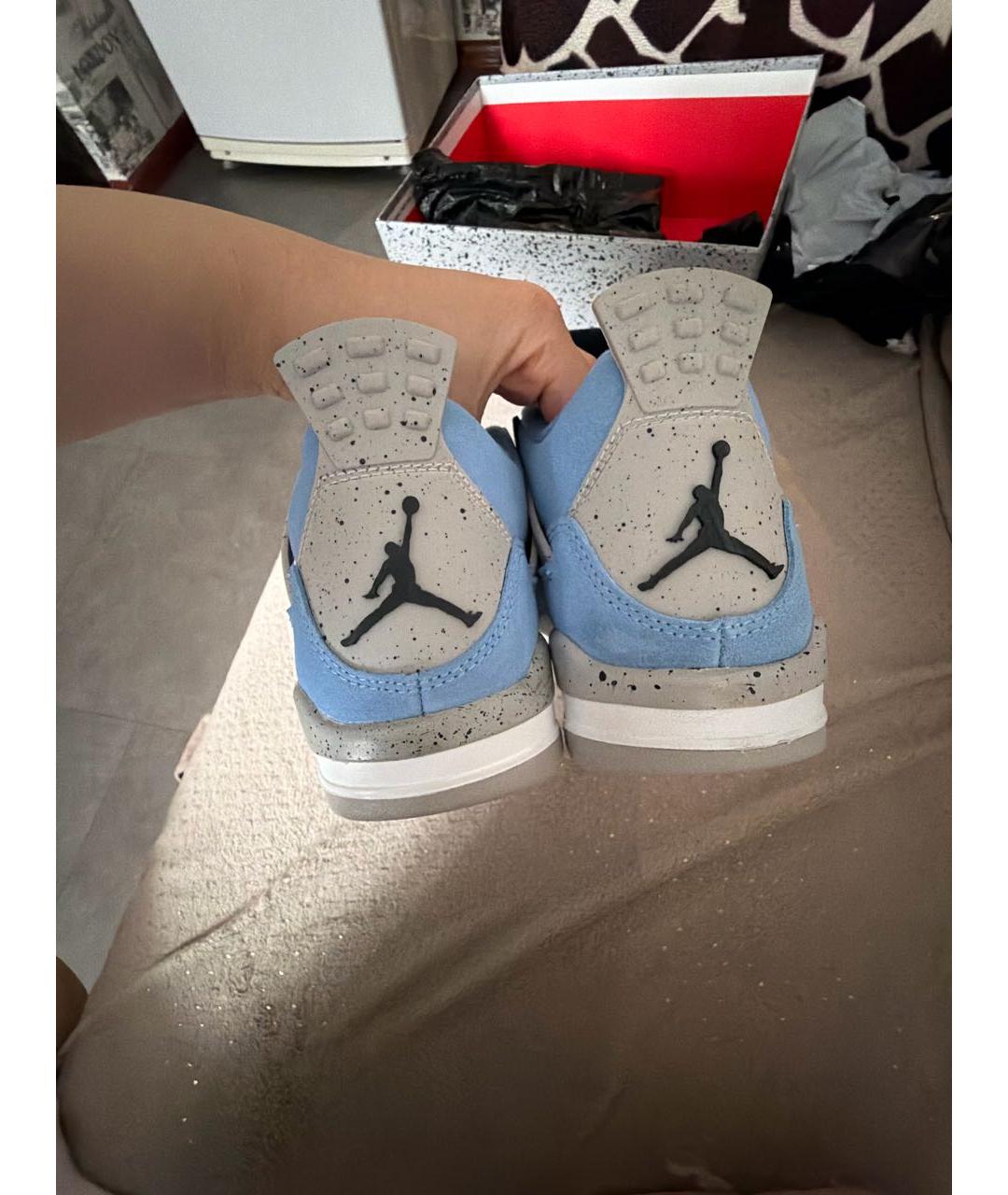 NIKE Голубые кроссовки, фото 4