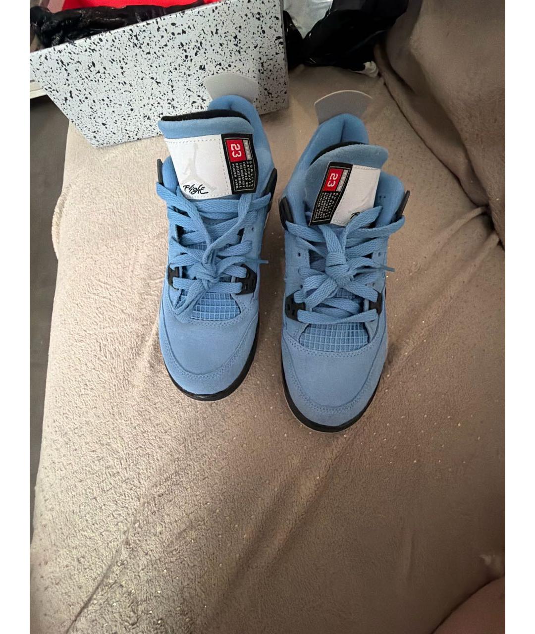 NIKE Голубые кроссовки, фото 2