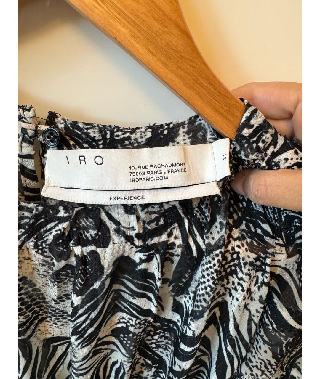 IRO Черное полиэстеровое коктейльное платье, фото 3