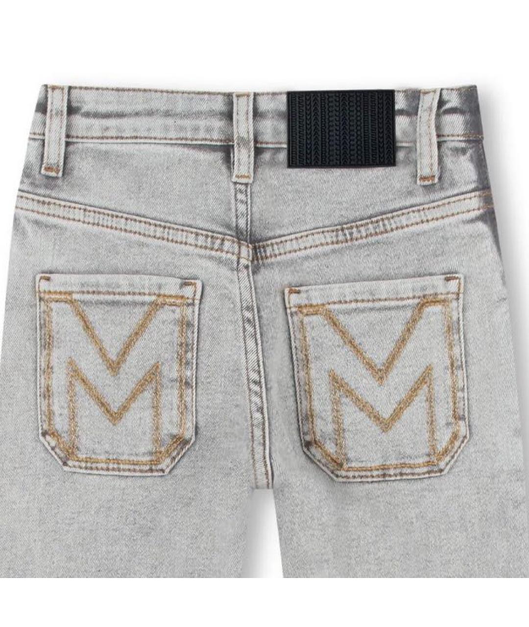 MARC JACOBS Серые хлопковые детские джинсы, фото 4