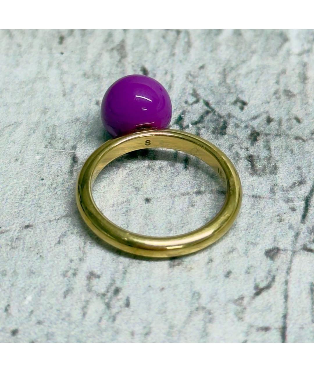 LOUIS VUITTON Фиолетовое металлическое кольцо, фото 3