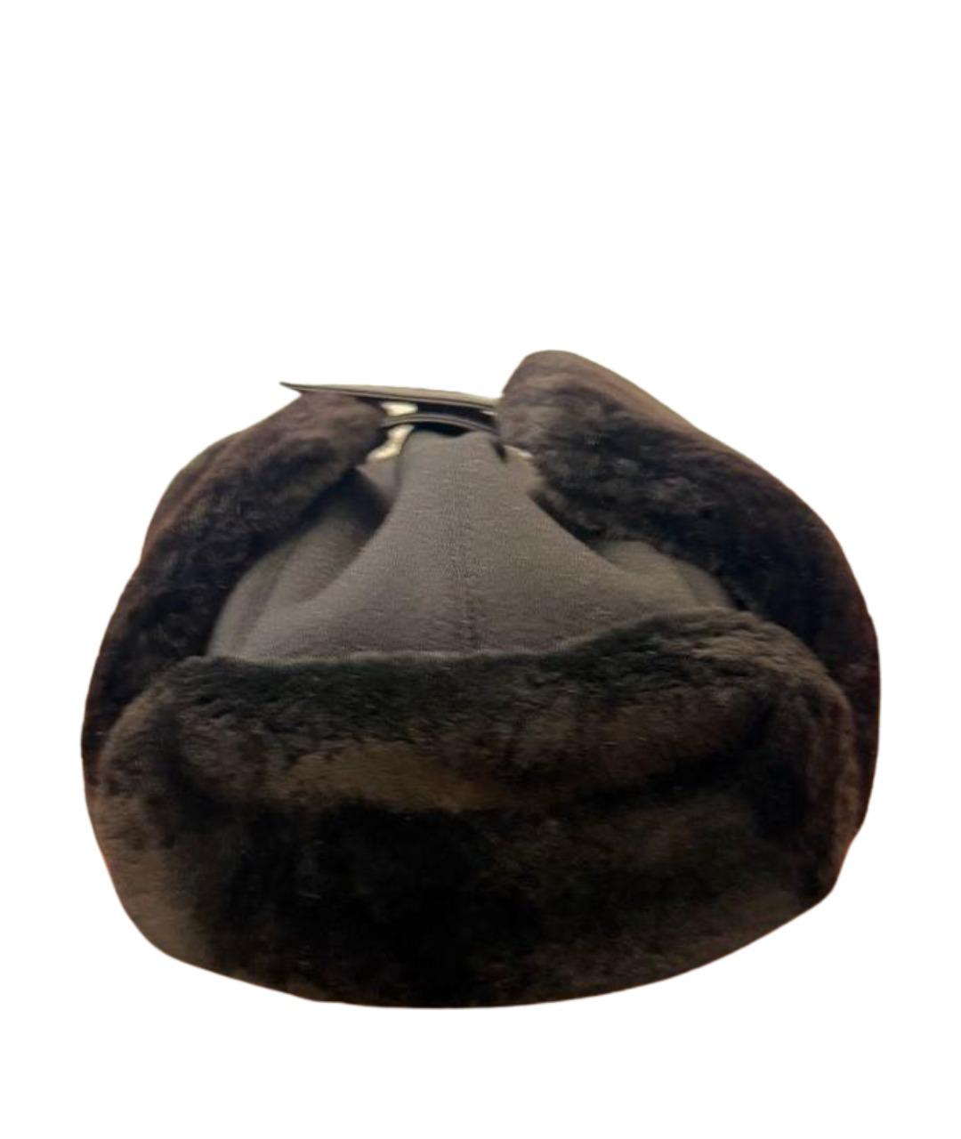 ZILLI Черная шерстяная шапка, фото 1