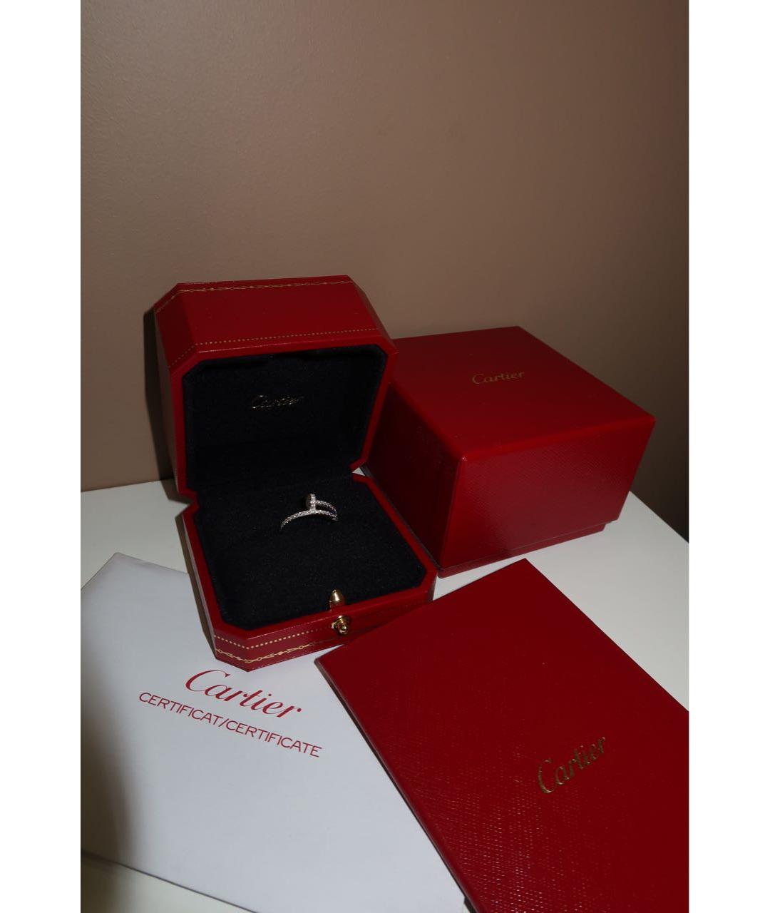 CARTIER Белое кольцо из белого золота, фото 4