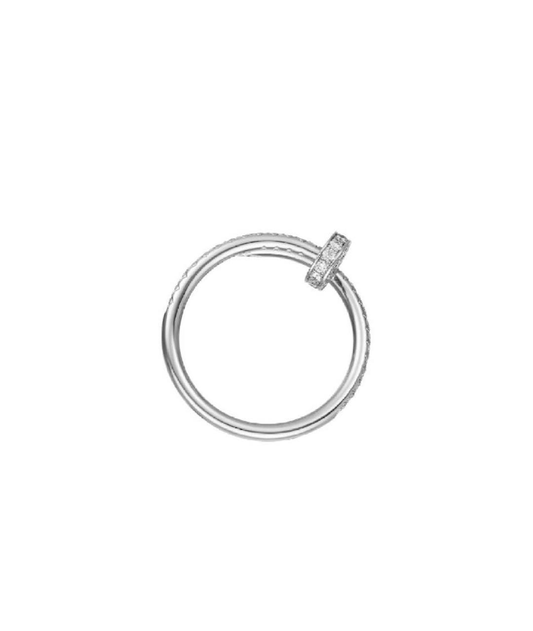 CARTIER Белое кольцо из белого золота, фото 2