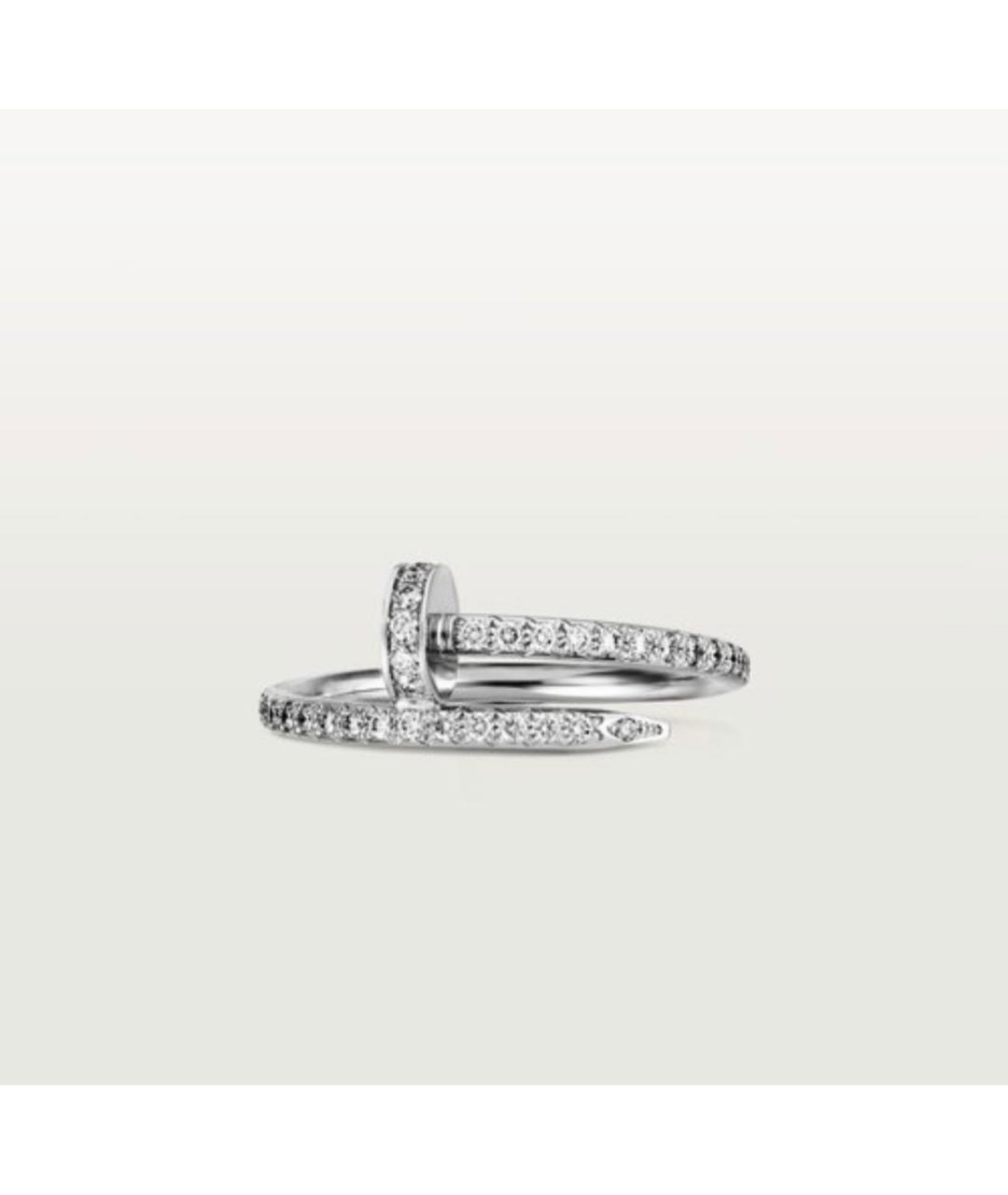 CARTIER Белое кольцо из белого золота, фото 3