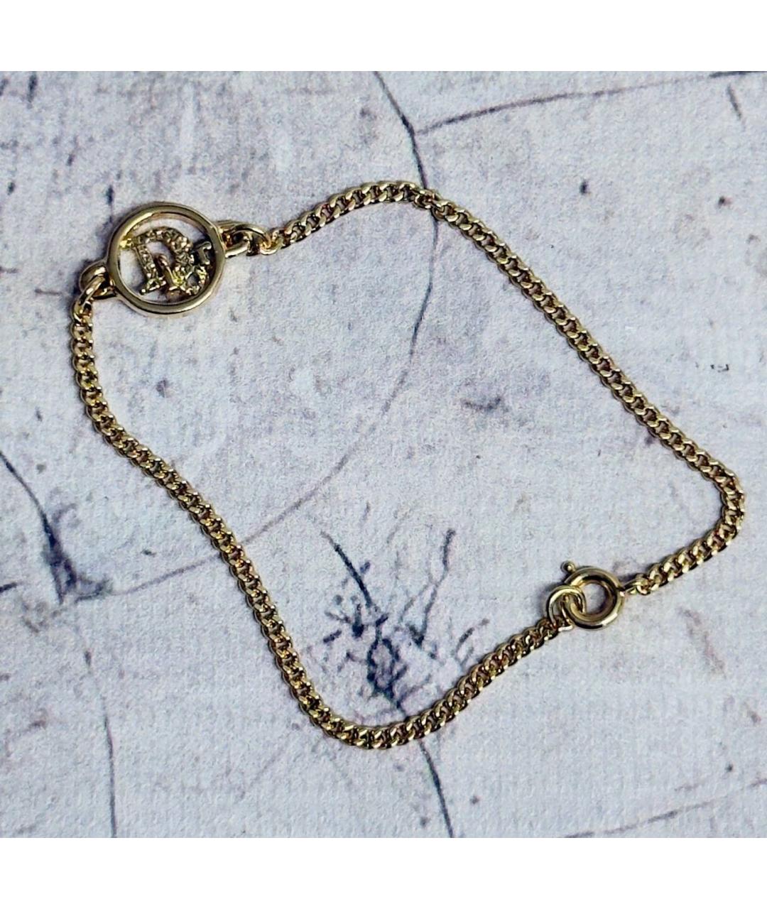 CHRISTIAN DIOR Золотой браслет, фото 5
