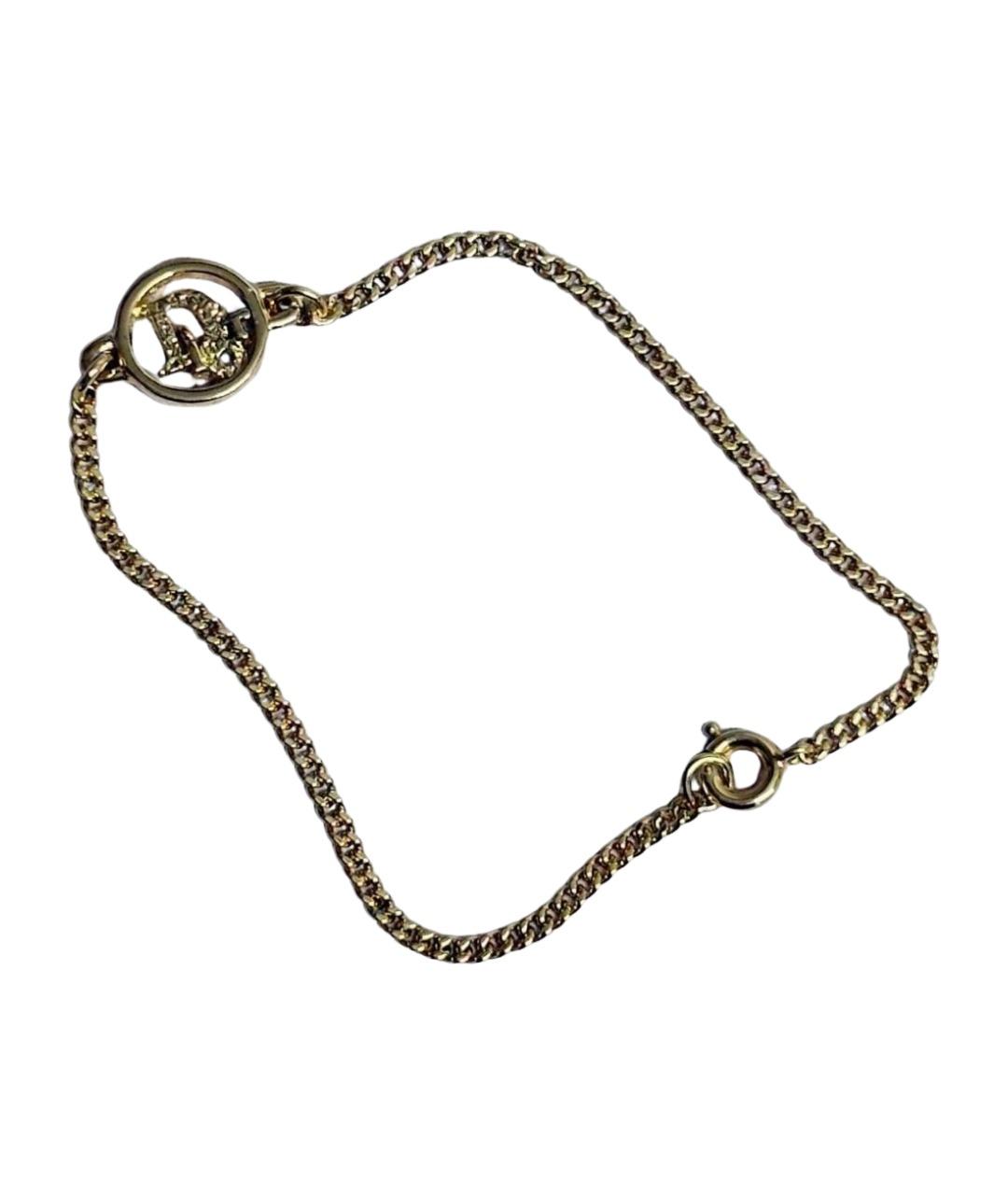 CHRISTIAN DIOR Золотой браслет, фото 1