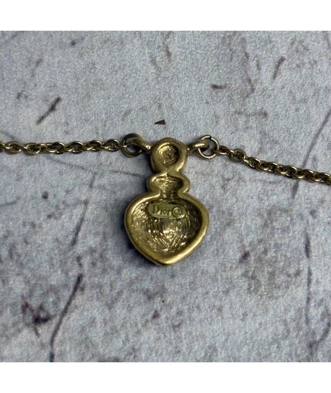 CHRISTIAN DIOR Золотое колье, фото 3