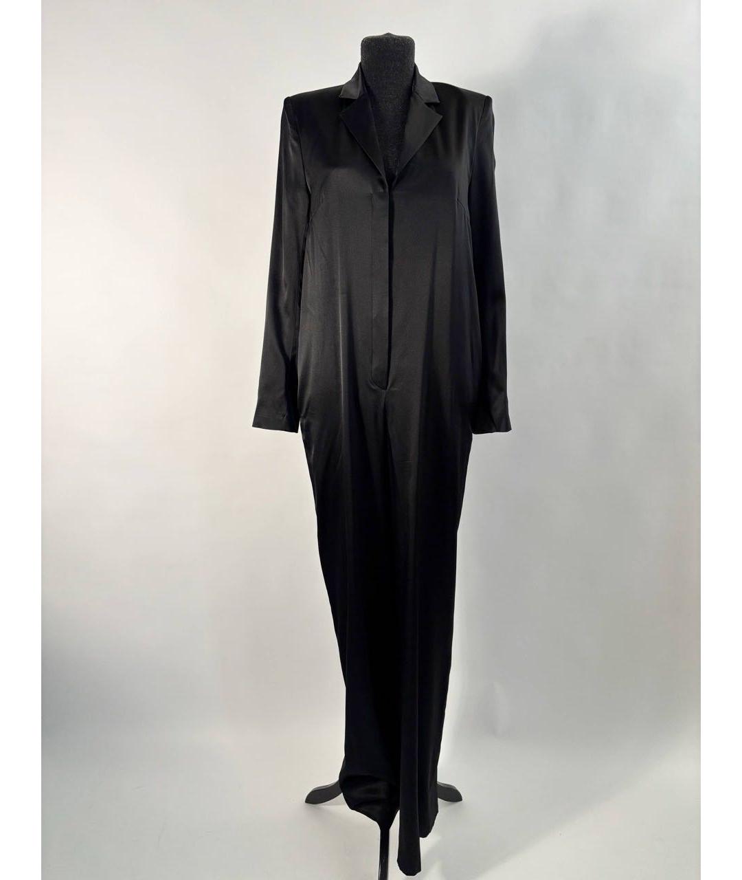 ALEXANDER TEREKHOV Черный шелковый комбинезон, фото 7