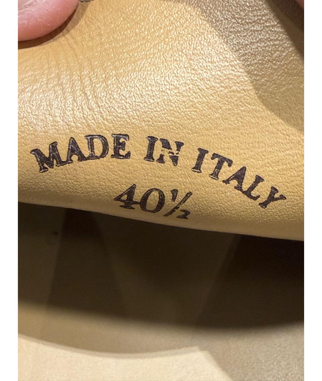 LORO PIANA Синие нубуковые лоферы, фото 6