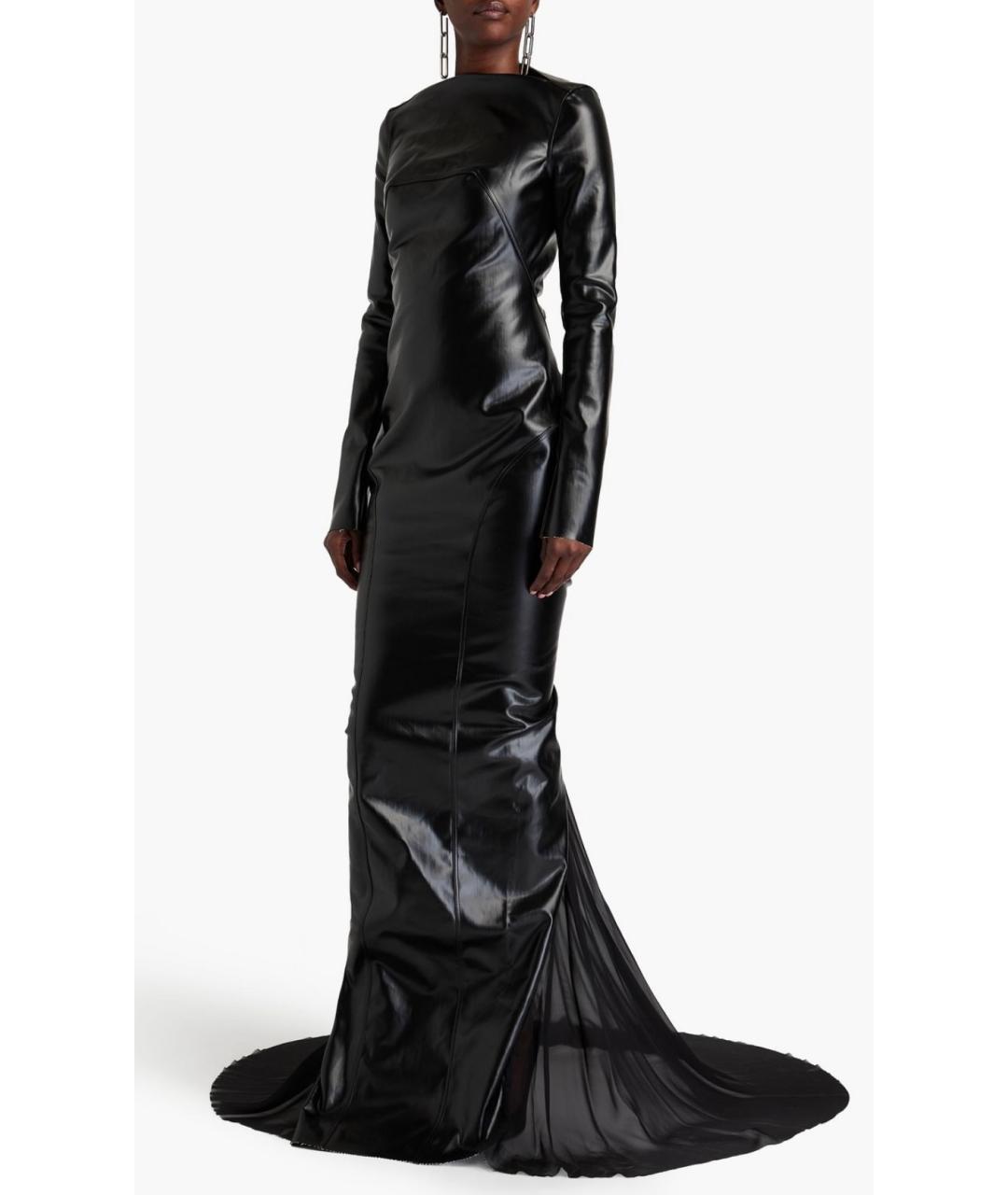 RICK OWENS Черное вечернее платье, фото 2