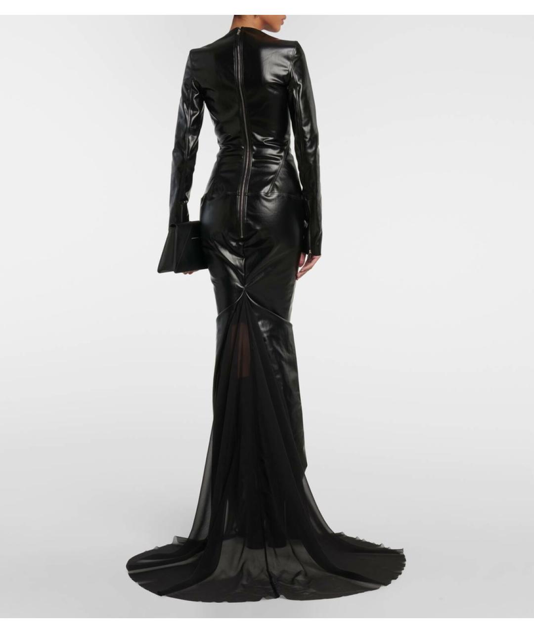 RICK OWENS Черное вечернее платье, фото 5