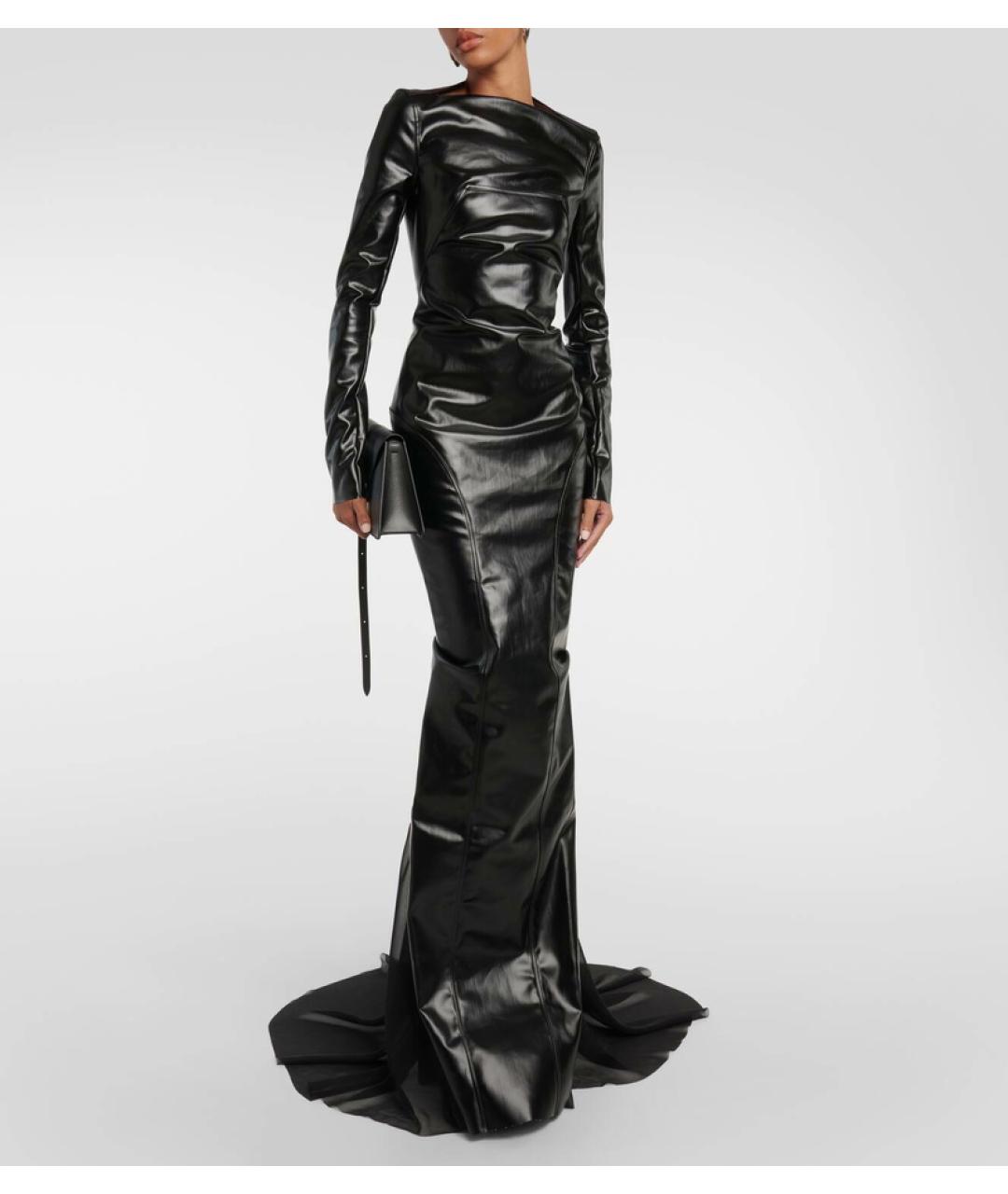 RICK OWENS Черное вечернее платье, фото 4