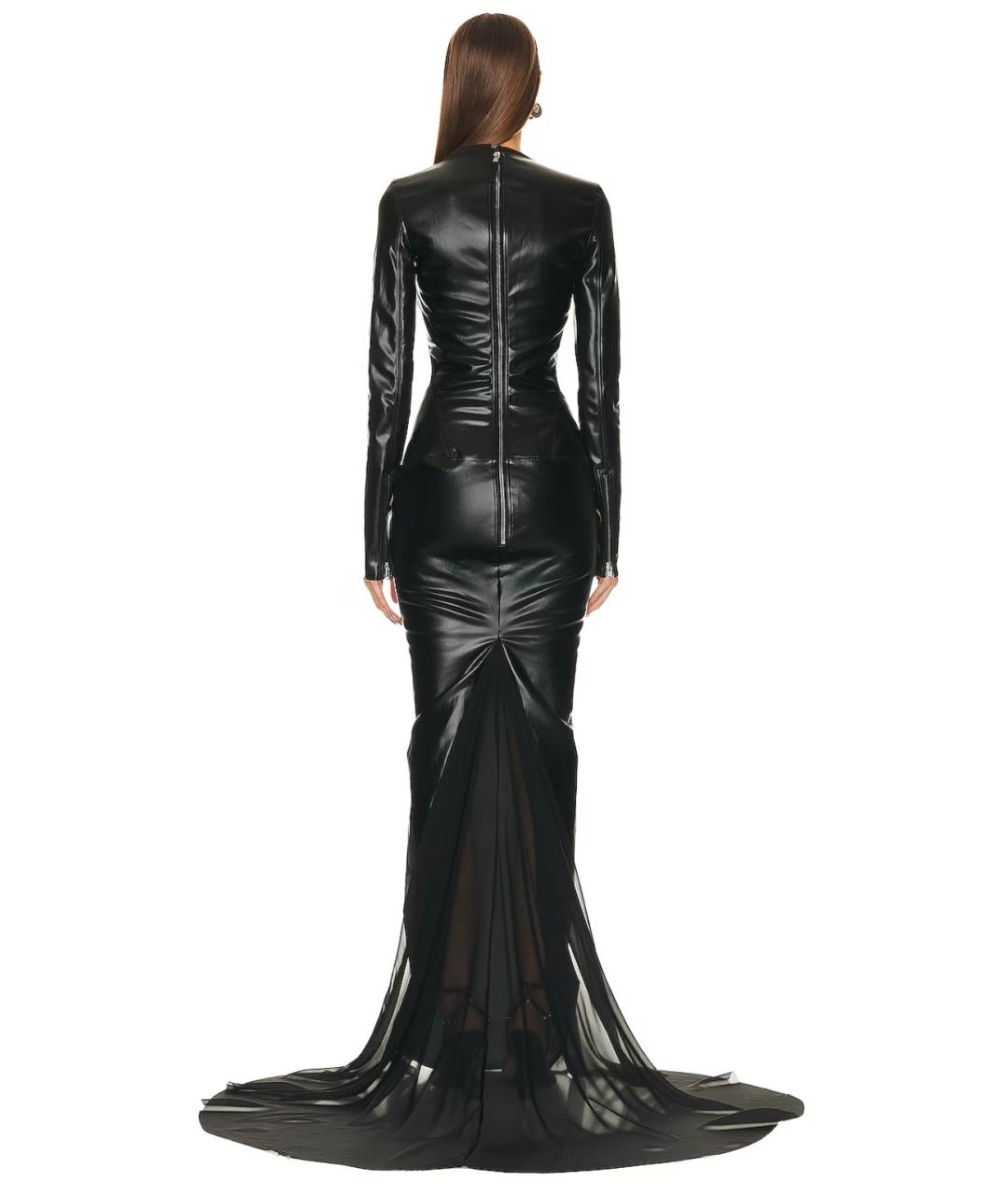 RICK OWENS Черное вечернее платье, фото 8