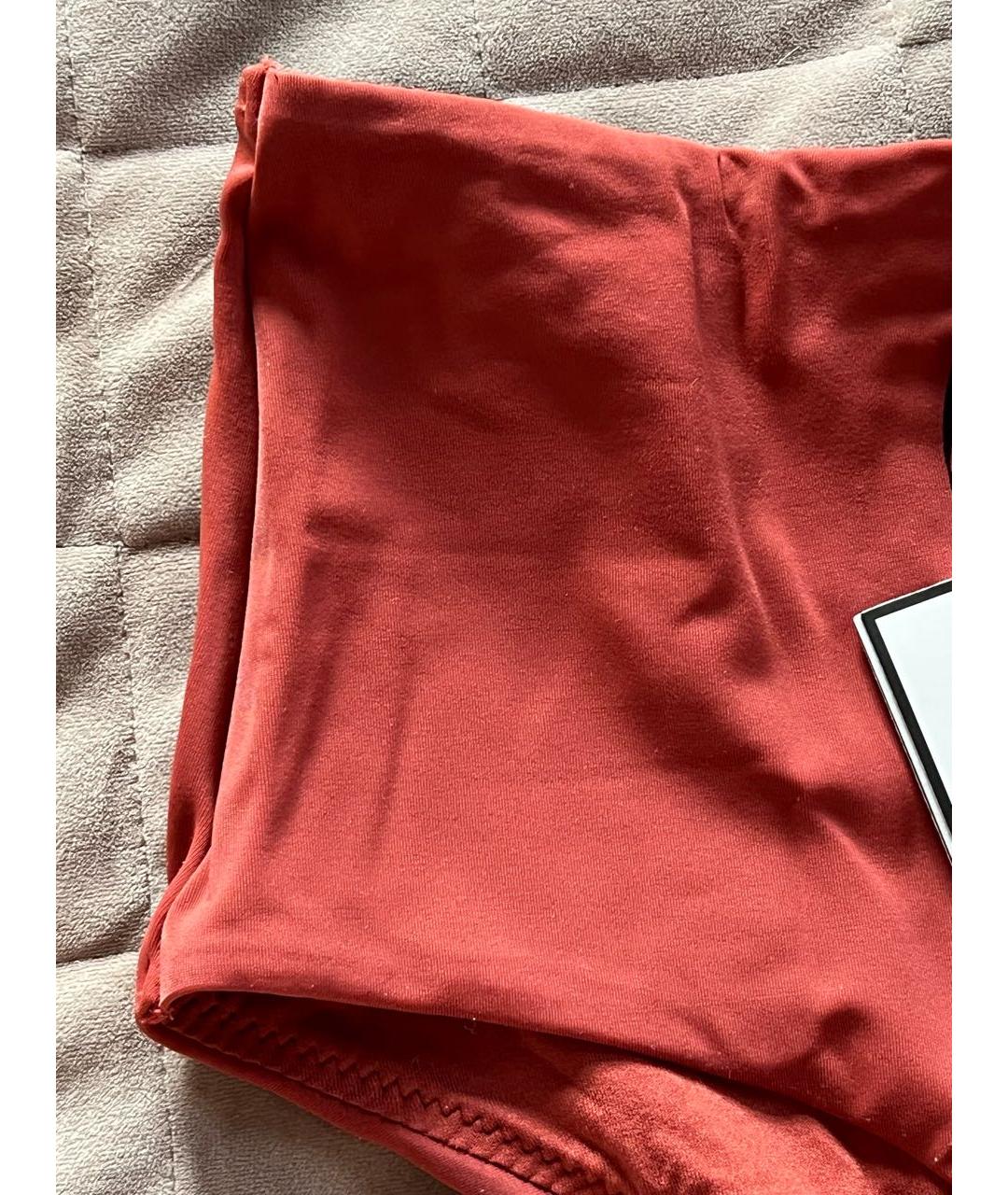 MOEVA Коричневый полиэстеровый купальник, фото 3