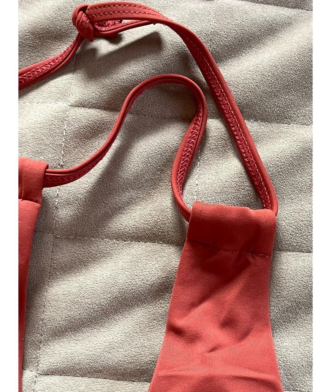 MOEVA Коричневый полиэстеровый купальник, фото 5