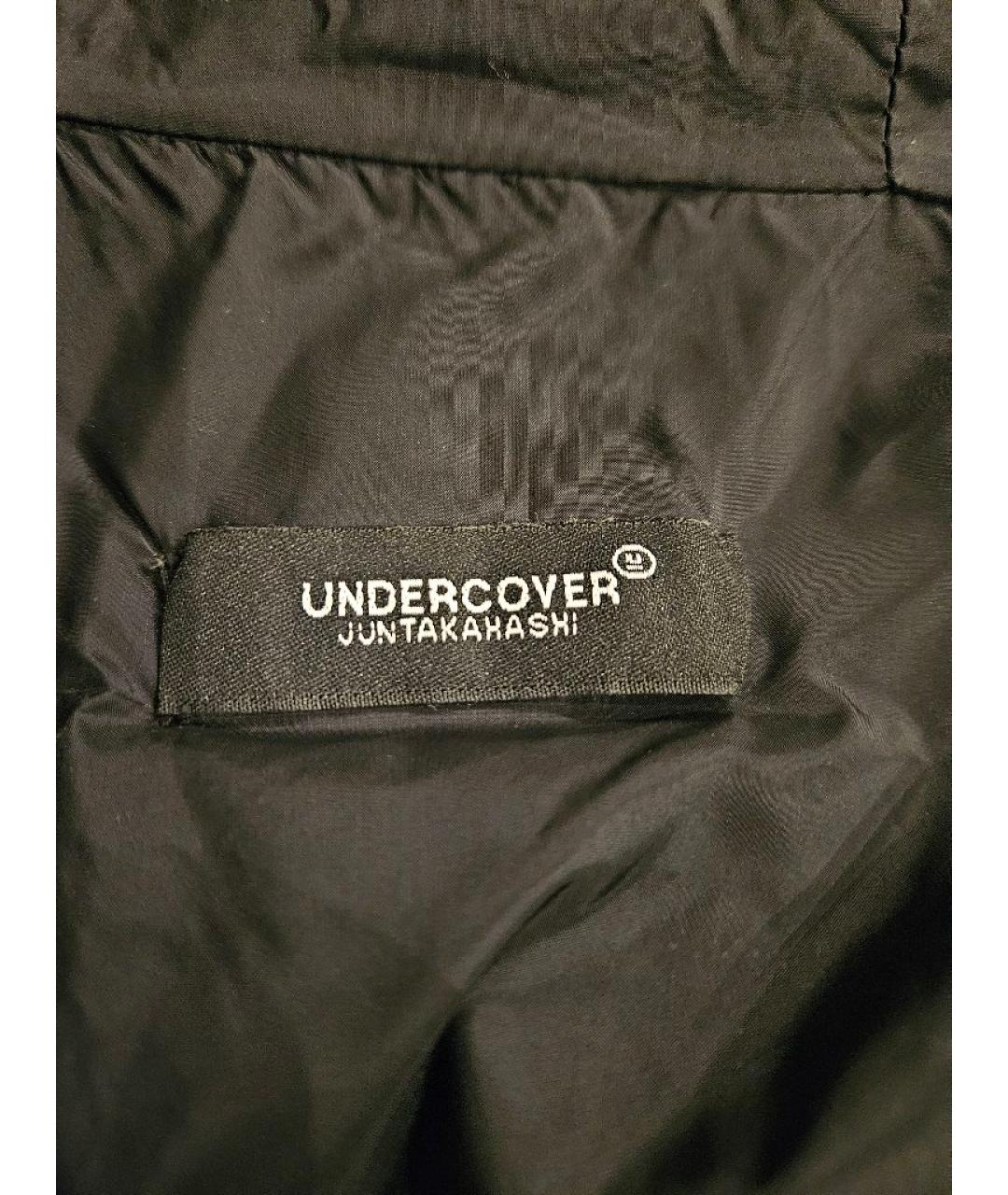 UNDERCOVER Черный хлопковый пуховик, фото 3