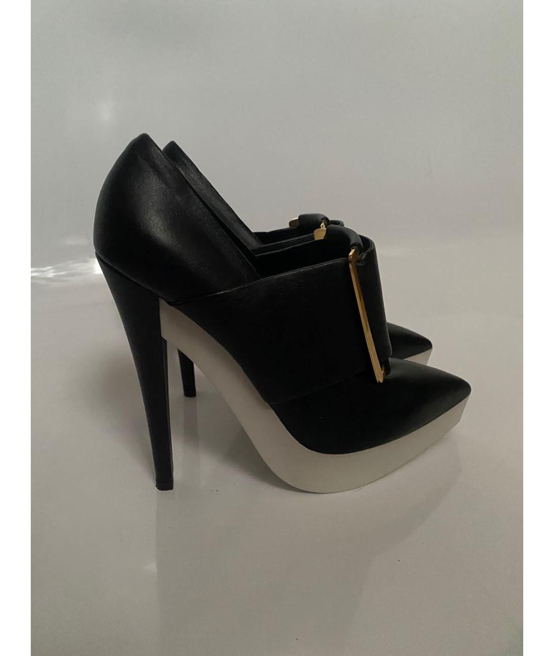 STELLA MCCARTNEY Черные кожаные туфли, фото 5