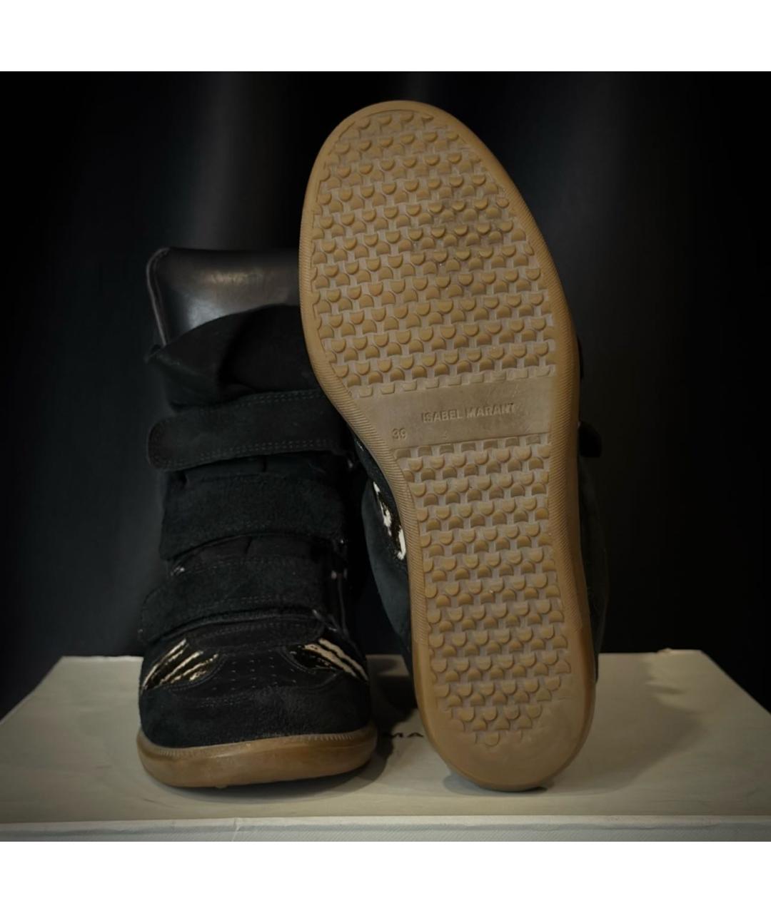 ISABEL MARANT Черные замшевые ботинки, фото 6