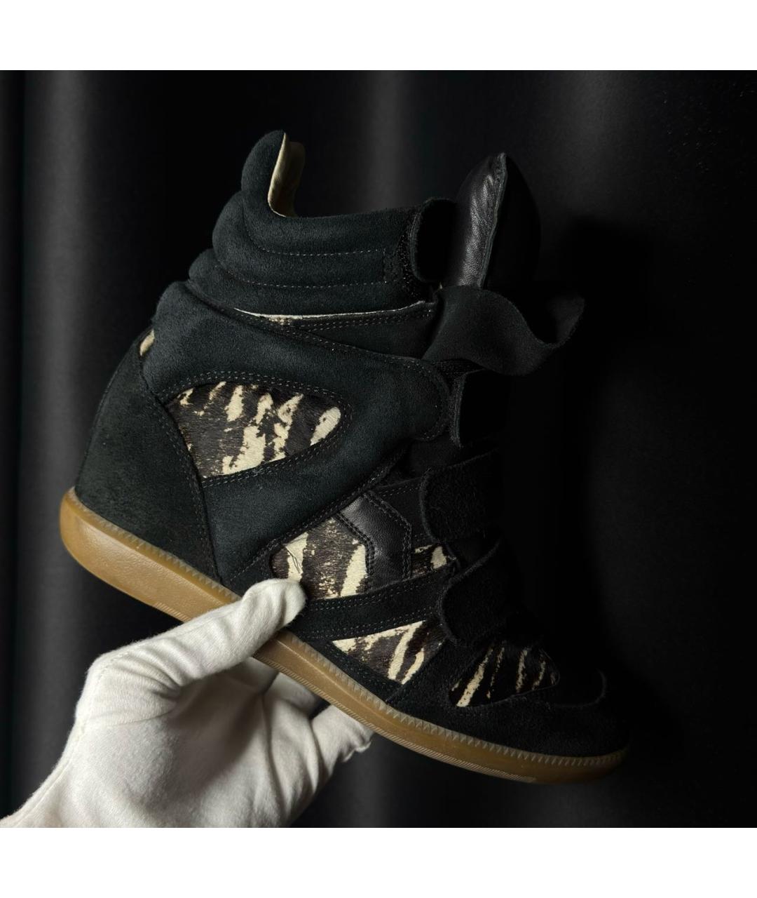 ISABEL MARANT Черные замшевые ботинки, фото 8