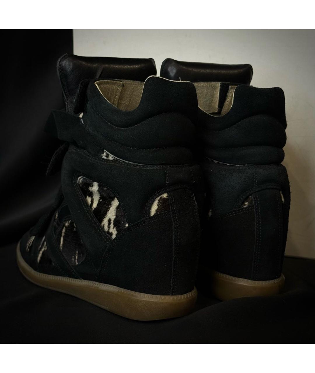 ISABEL MARANT Черные замшевые ботинки, фото 5