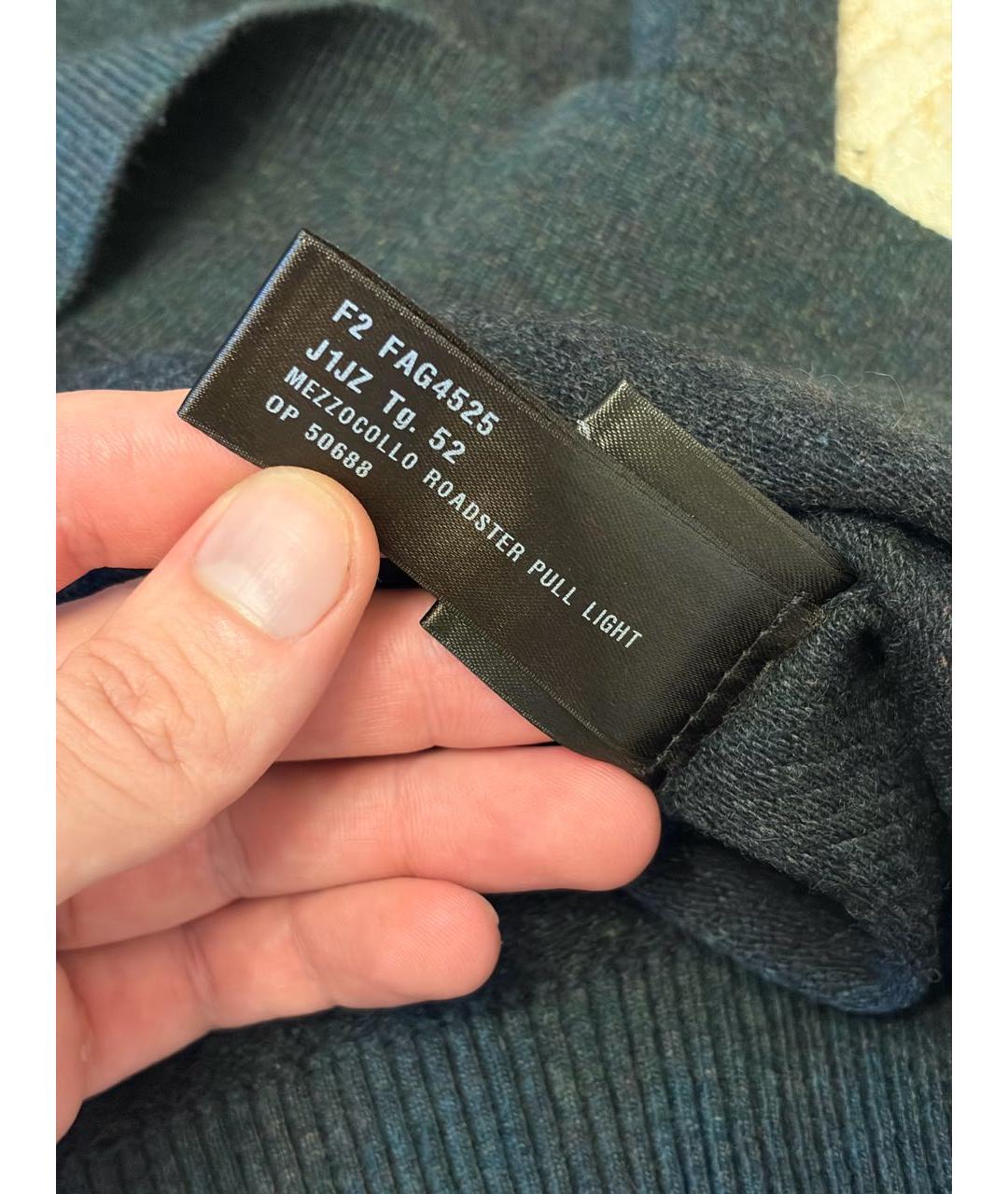 LORO PIANA Зеленый кашемировый джемпер / свитер, фото 8