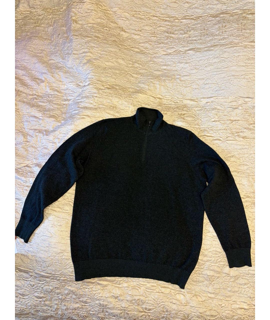 LORO PIANA Зеленый кашемировый джемпер / свитер, фото 9