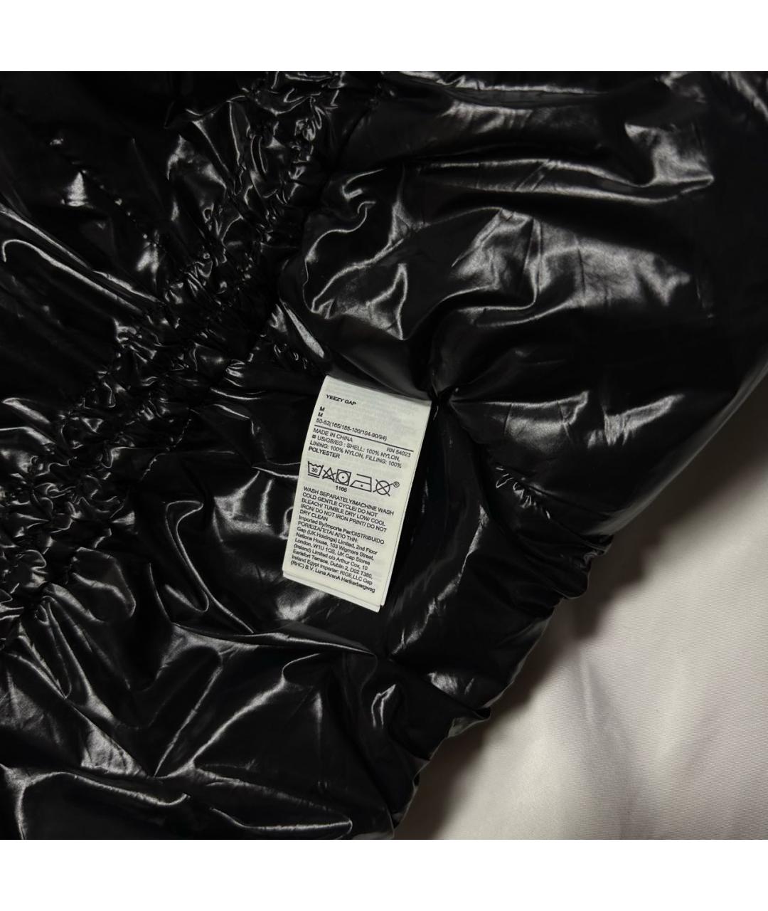 YEEZY Черная полиэстеровая куртка, фото 7
