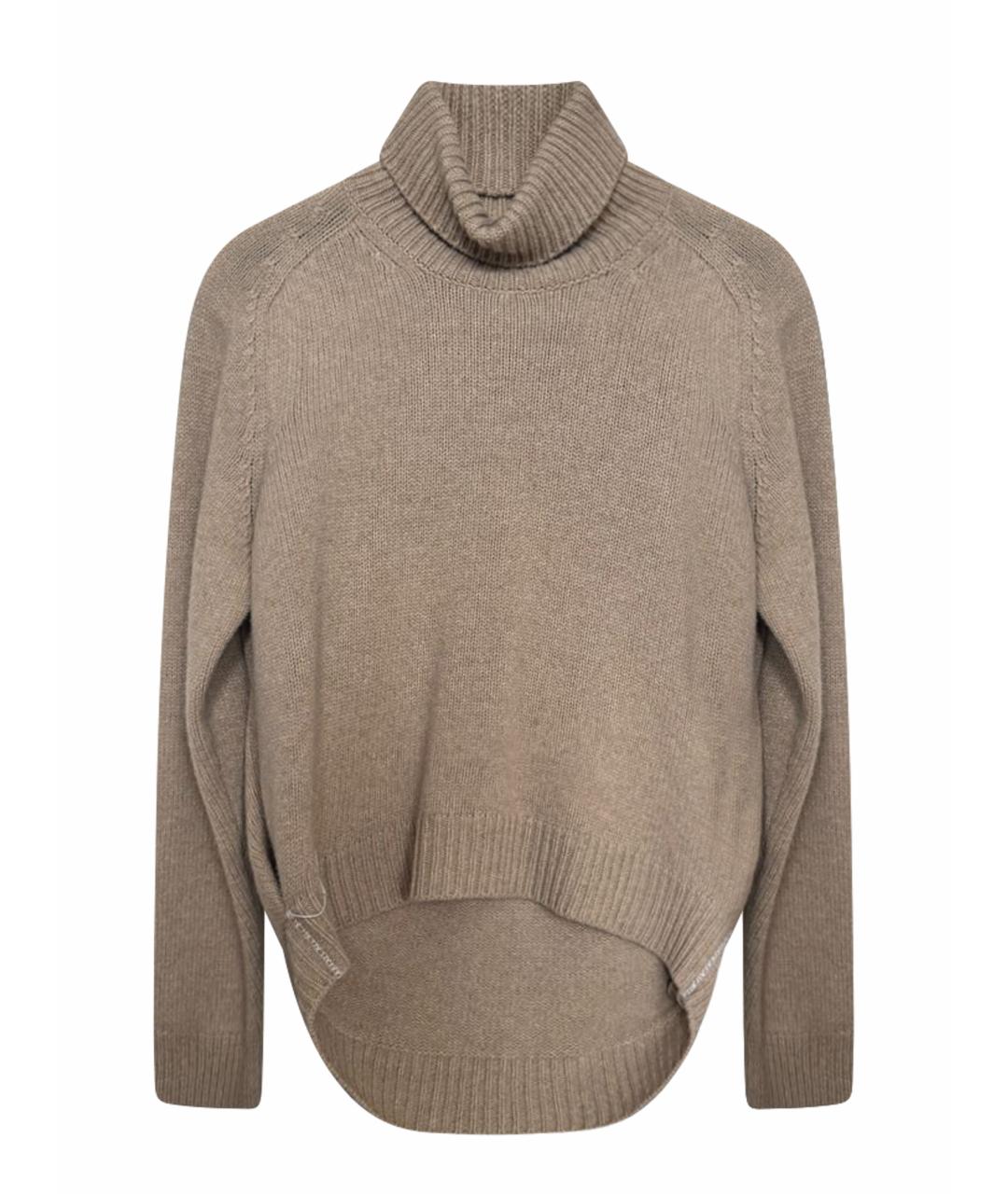 MAISON MARGIELA Бежевый шерстяной джемпер / свитер, фото 9