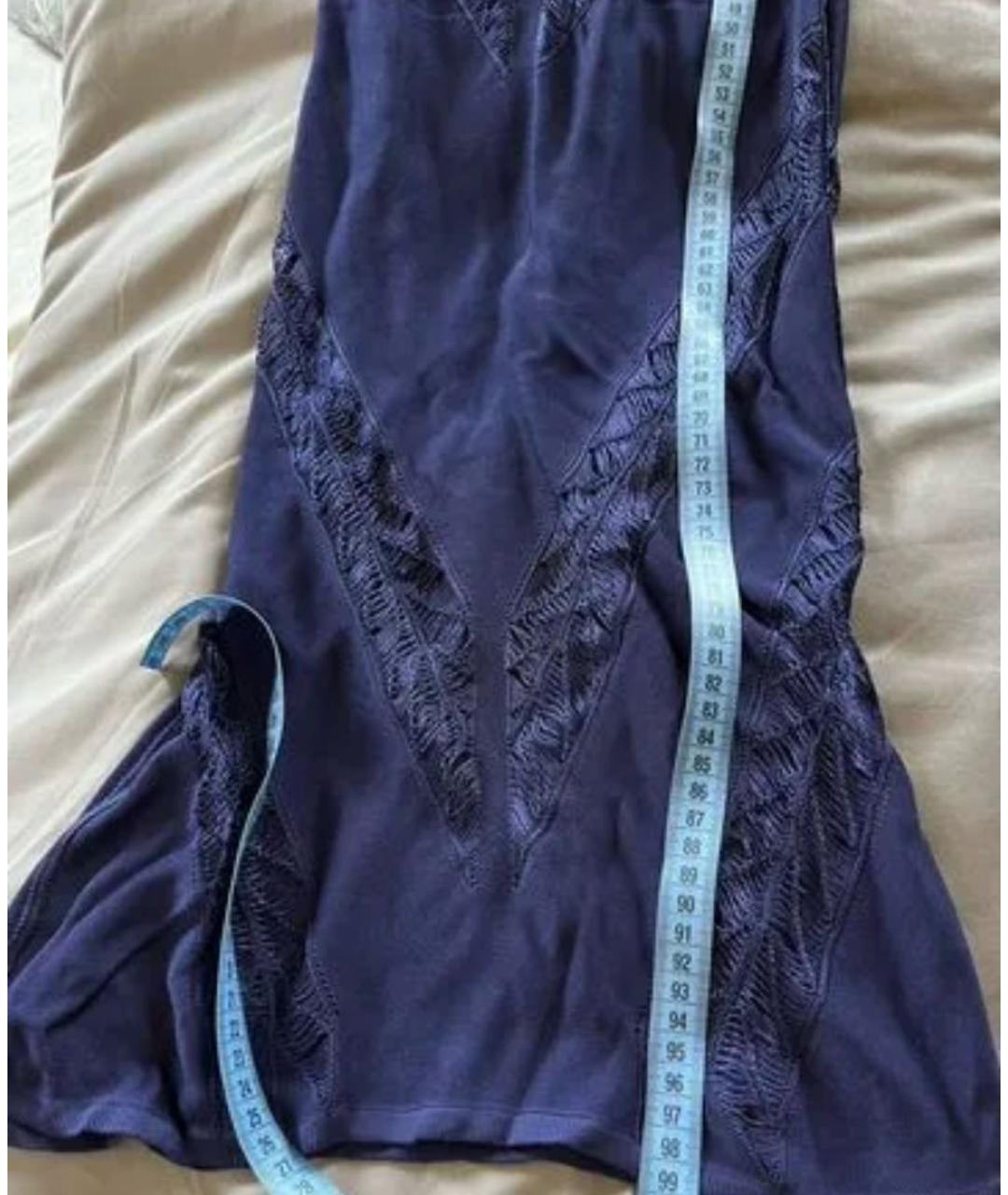 MOEVA Темно-синяя вискозная туника, фото 6