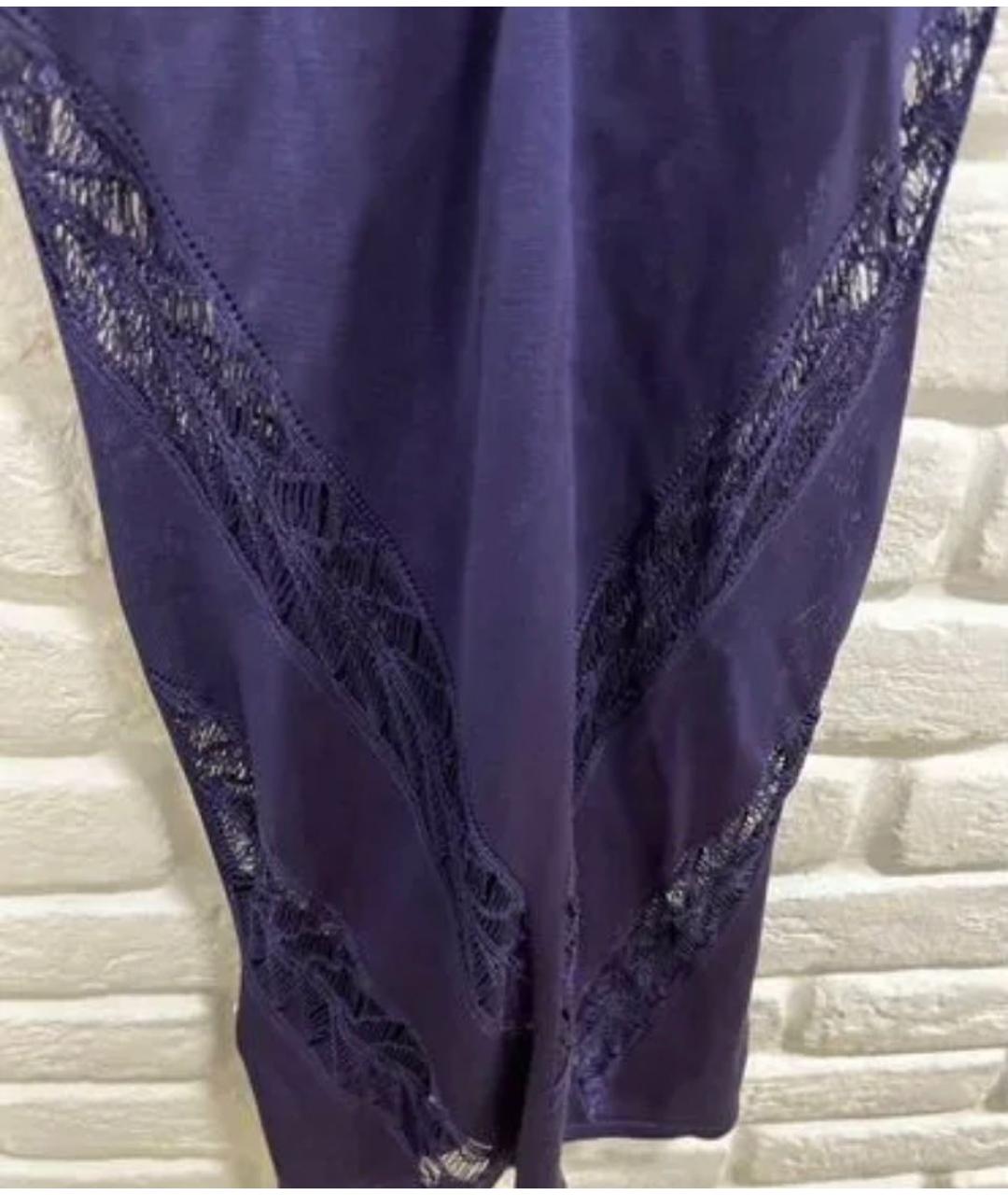 MOEVA Темно-синяя вискозная туника, фото 4