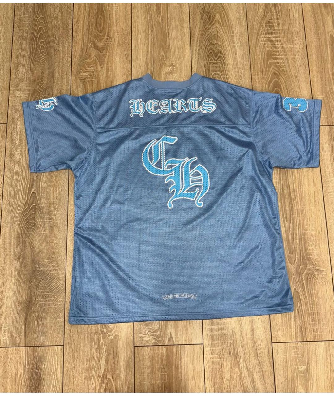 CHROME HEARTS Голубой повседневный костюм, фото 3