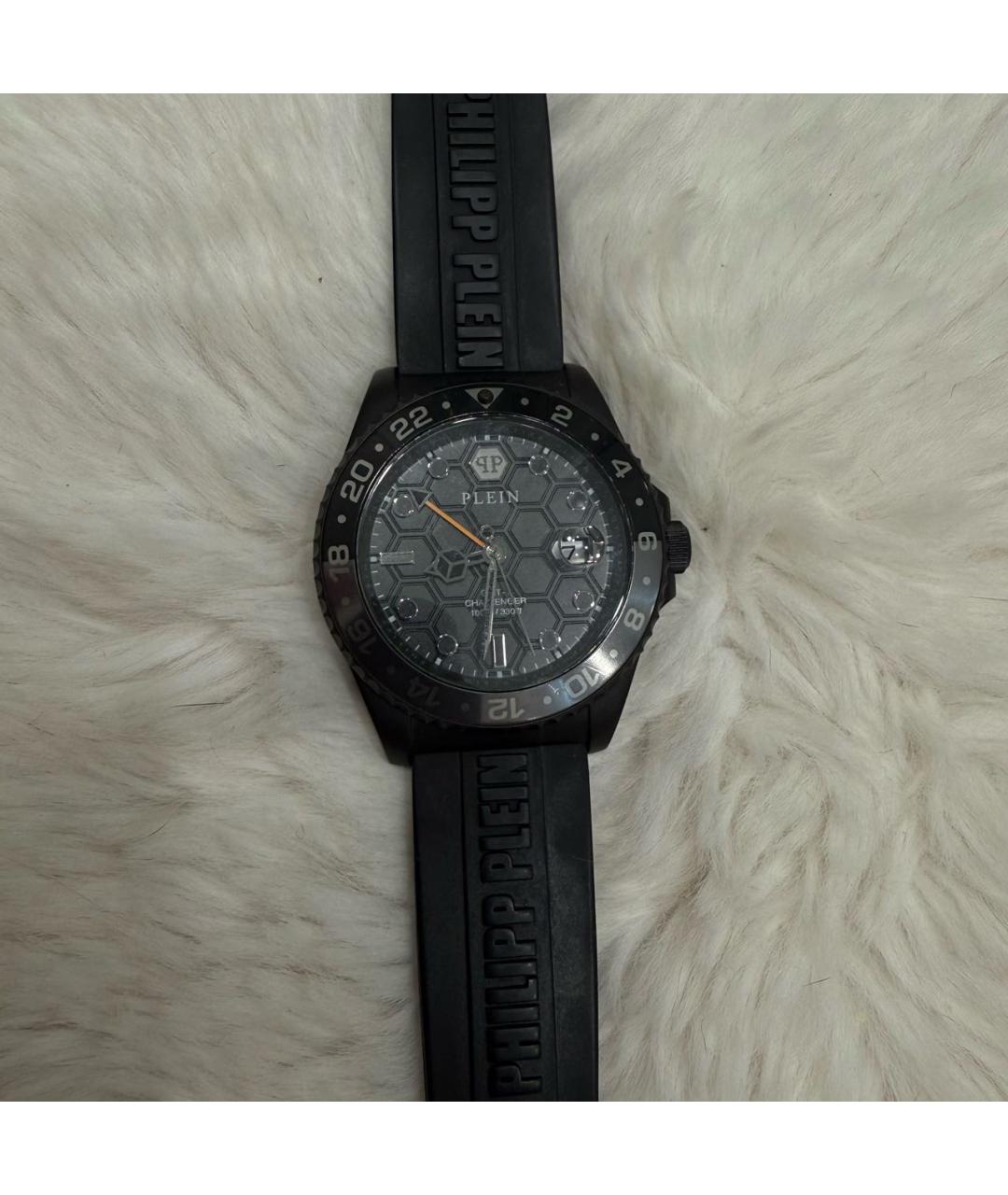 PHILIPP PLEIN Черные стальные часы, фото 3