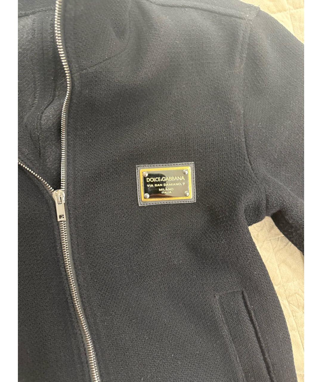 DOLCE&GABBANA Черная куртка, фото 4