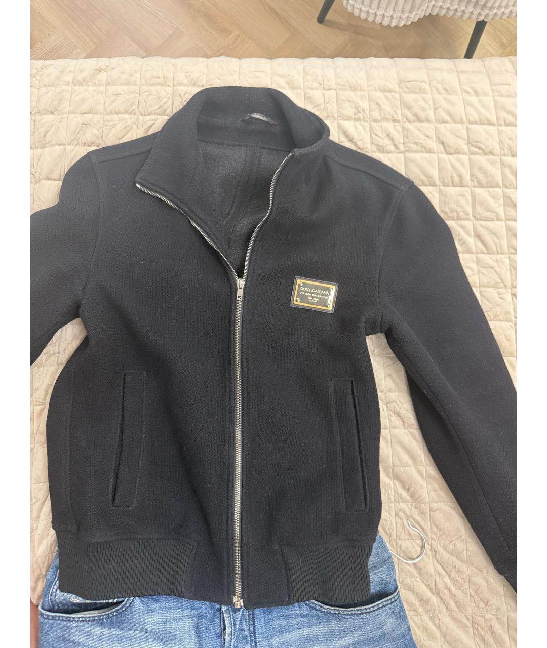 DOLCE&GABBANA Черная куртка, фото 5